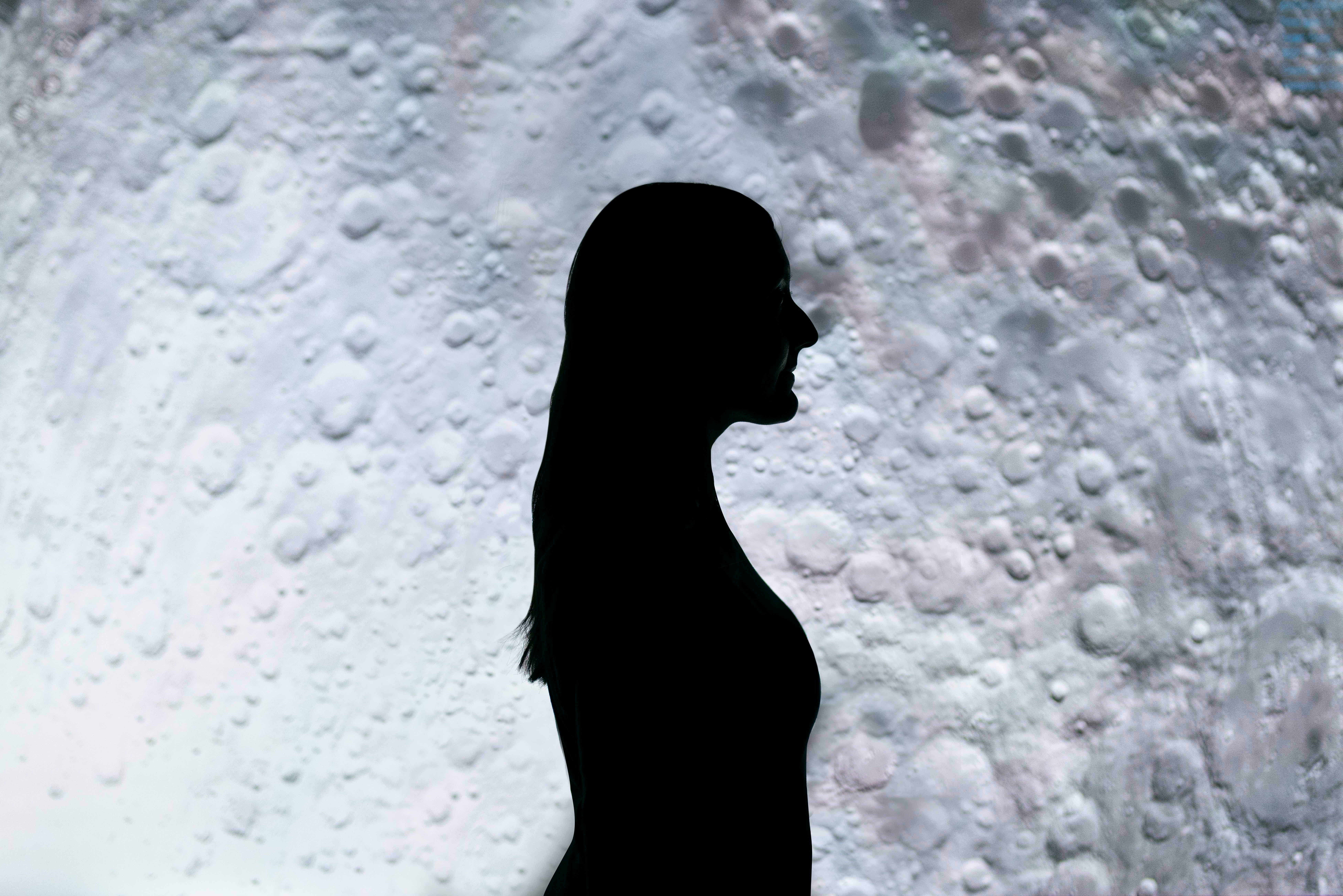 iPhone 7 Plus, Space Woman, moon, 8K Desktop Wallpaper