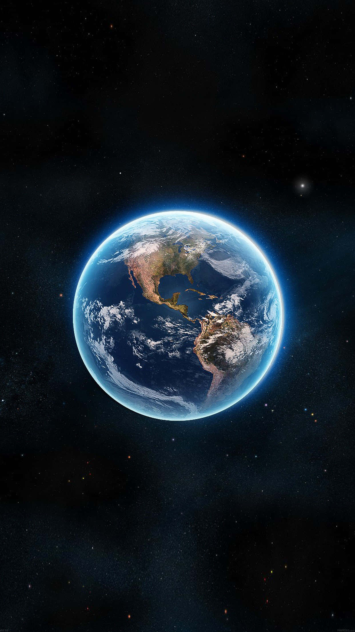 iPhone 7 Plus, Earth, space, Full HD Phone Wallpaper