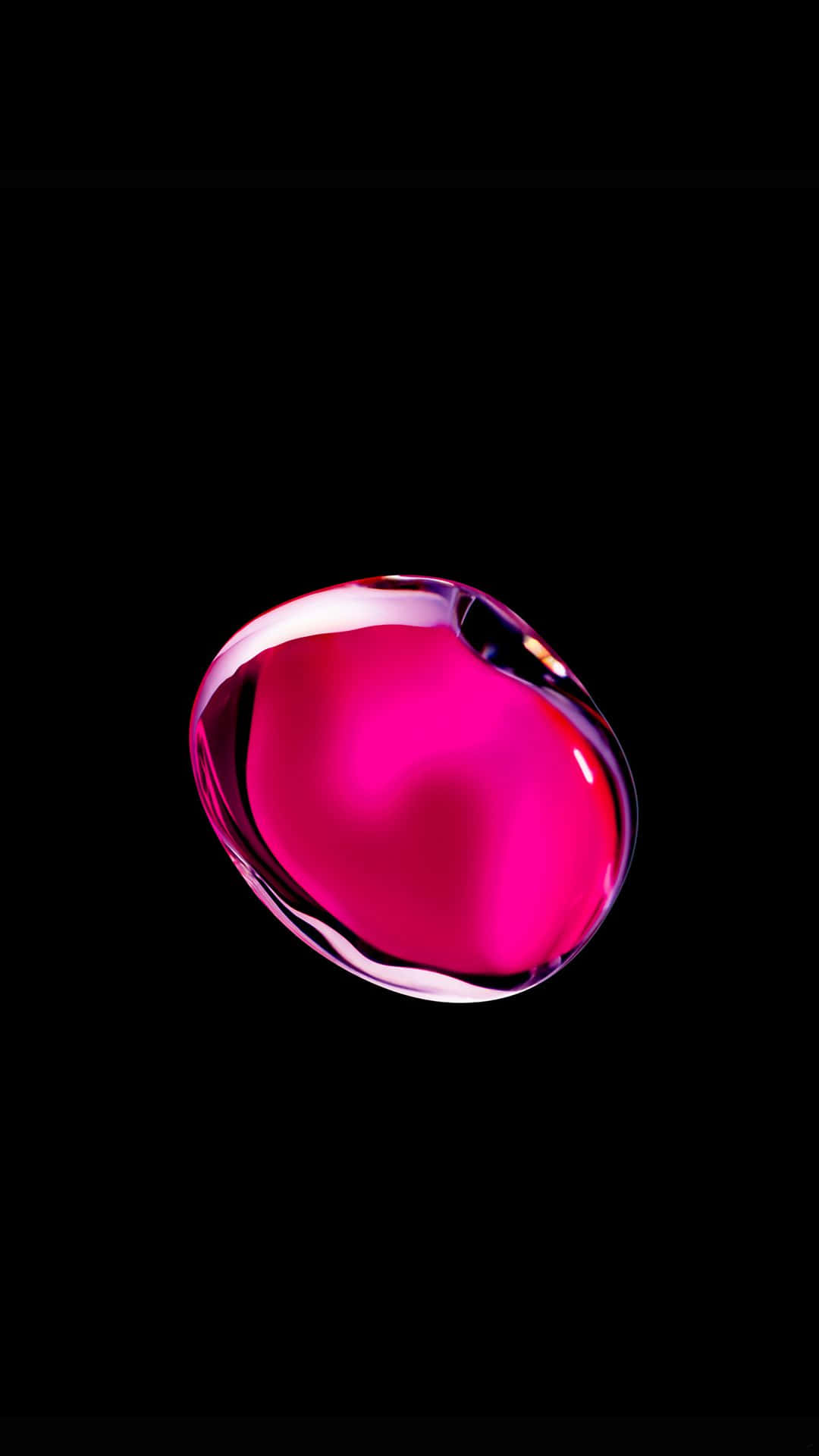 iPhone 7 Plus, black, pink, Full HD Phone Wallpaper