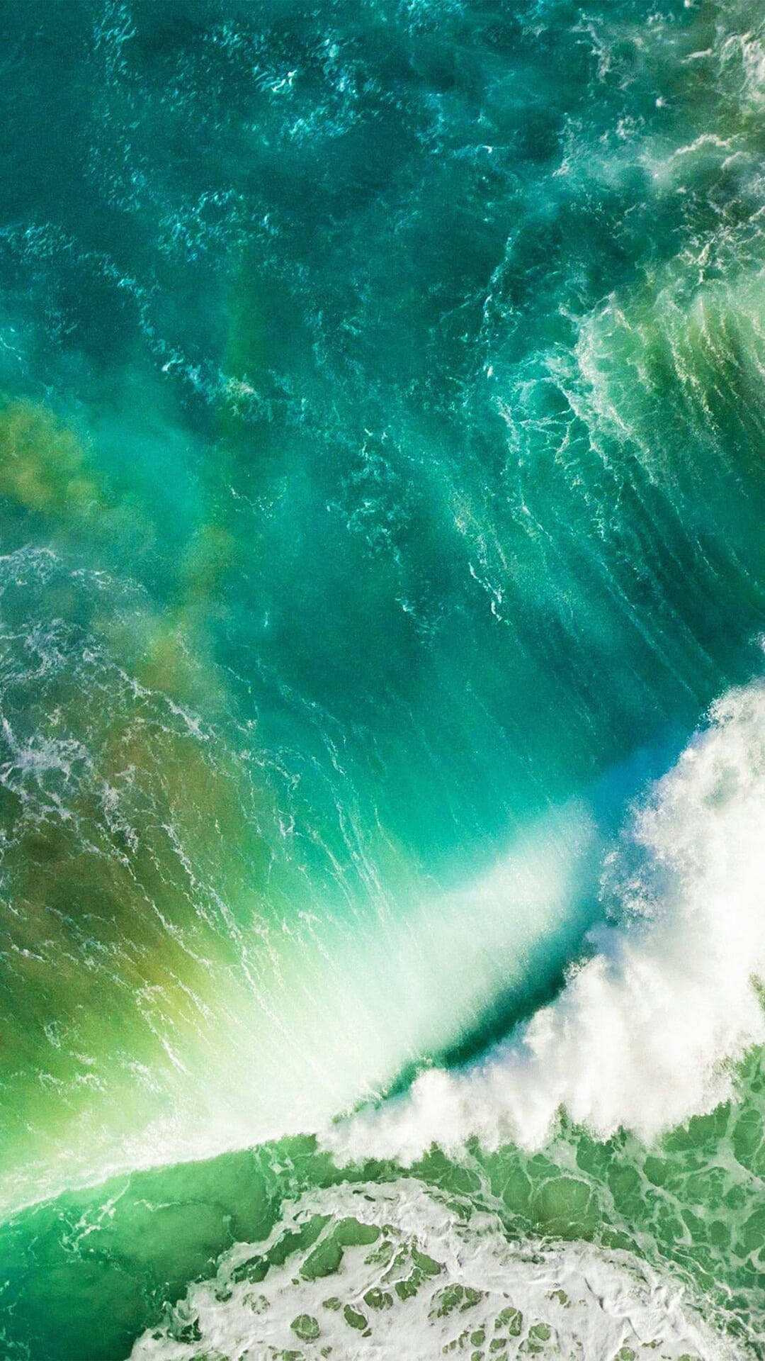 iPhone 7, ocean waves, turquoise, Full HD Phone Wallpaper