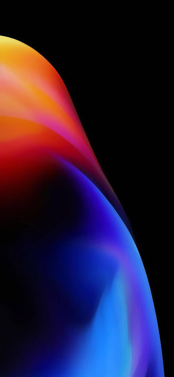 iPhone 7, blue, red, HD Phone Wallpaper