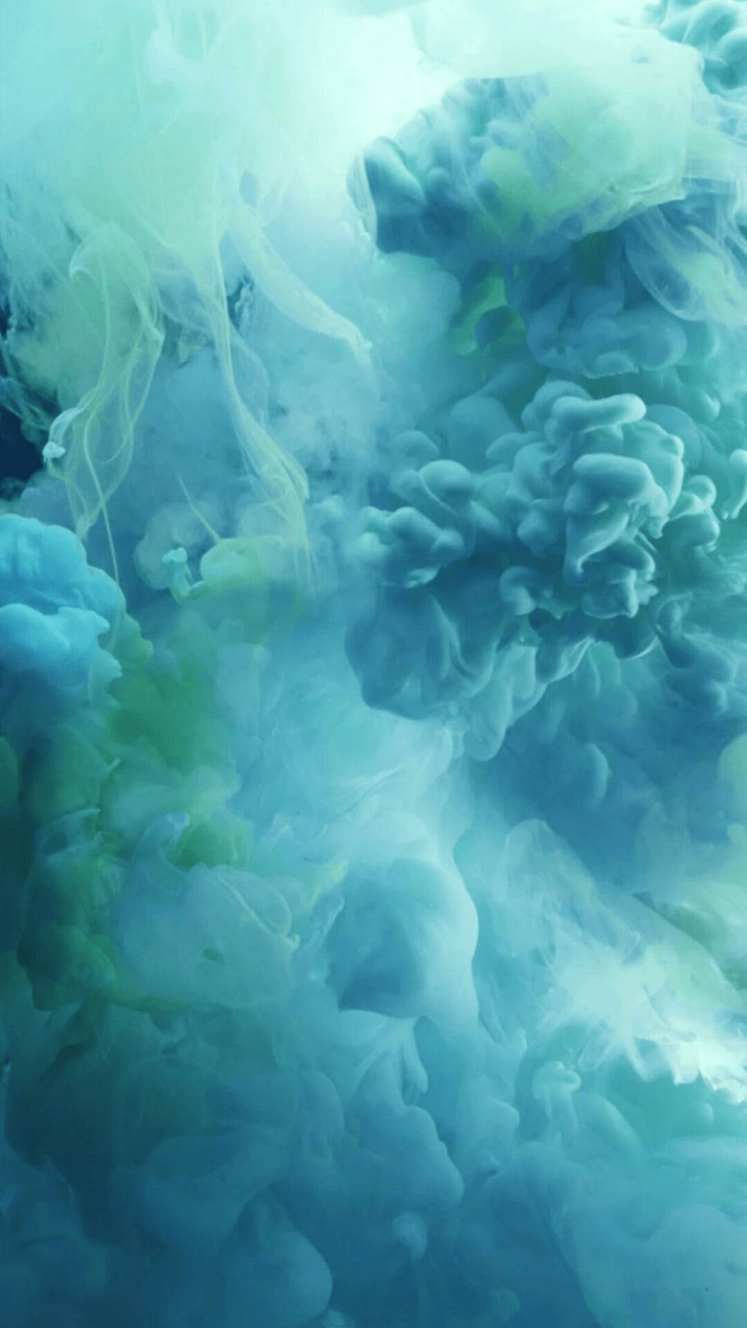 iPhone 7, blue smoke, vibrant blue, Full HD Phone Wallpaper