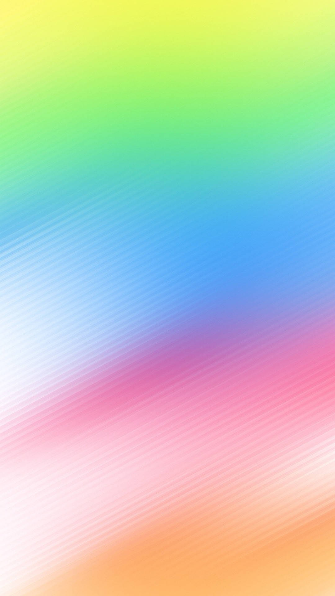 iPhone 8 Live, soft rainbow colors, diagonal stripes, Full HD Phone Wallpaper