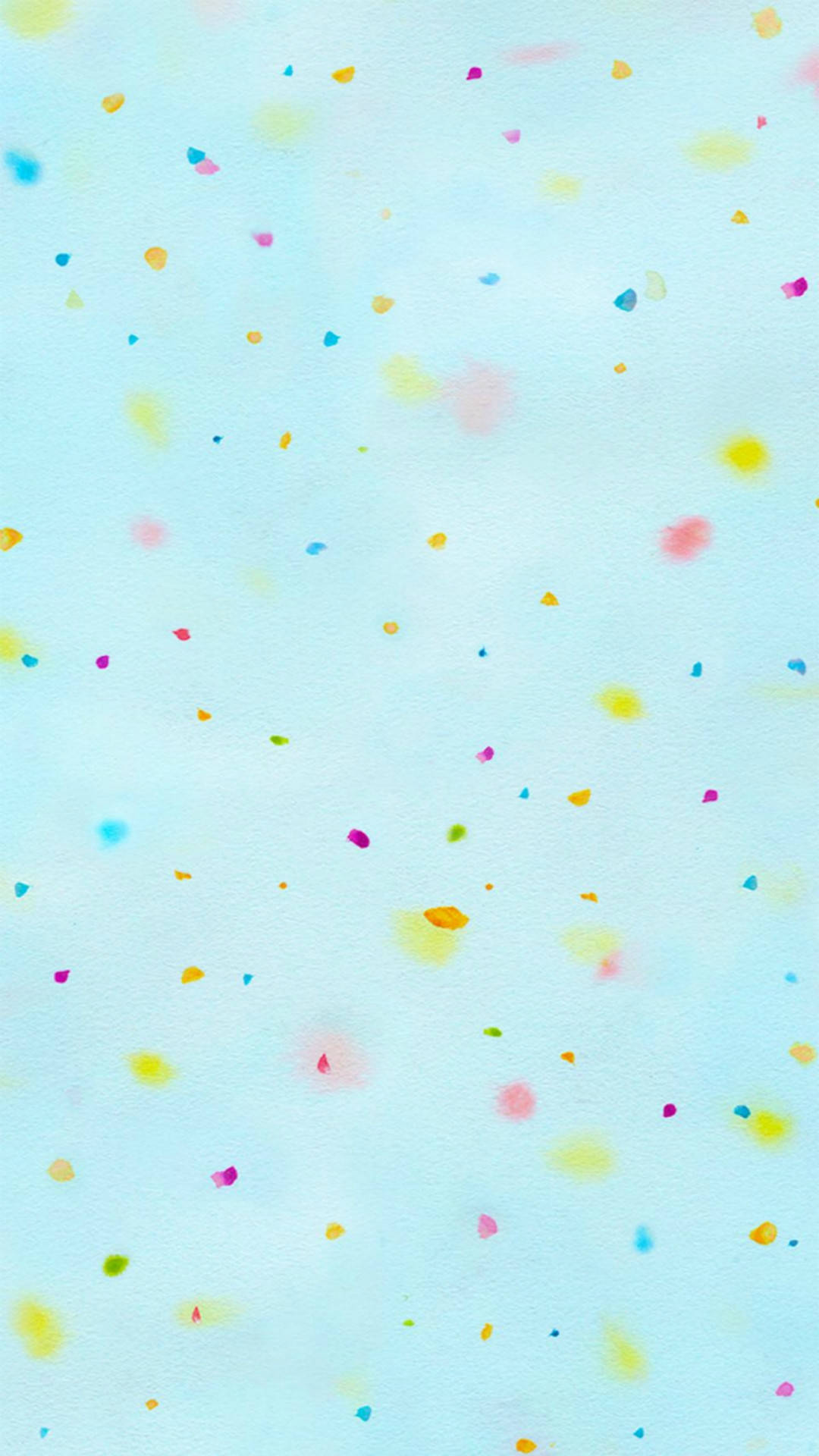 iPhone 8 Live, pastel blue, watercolor background, Full HD Phone Wallpaper