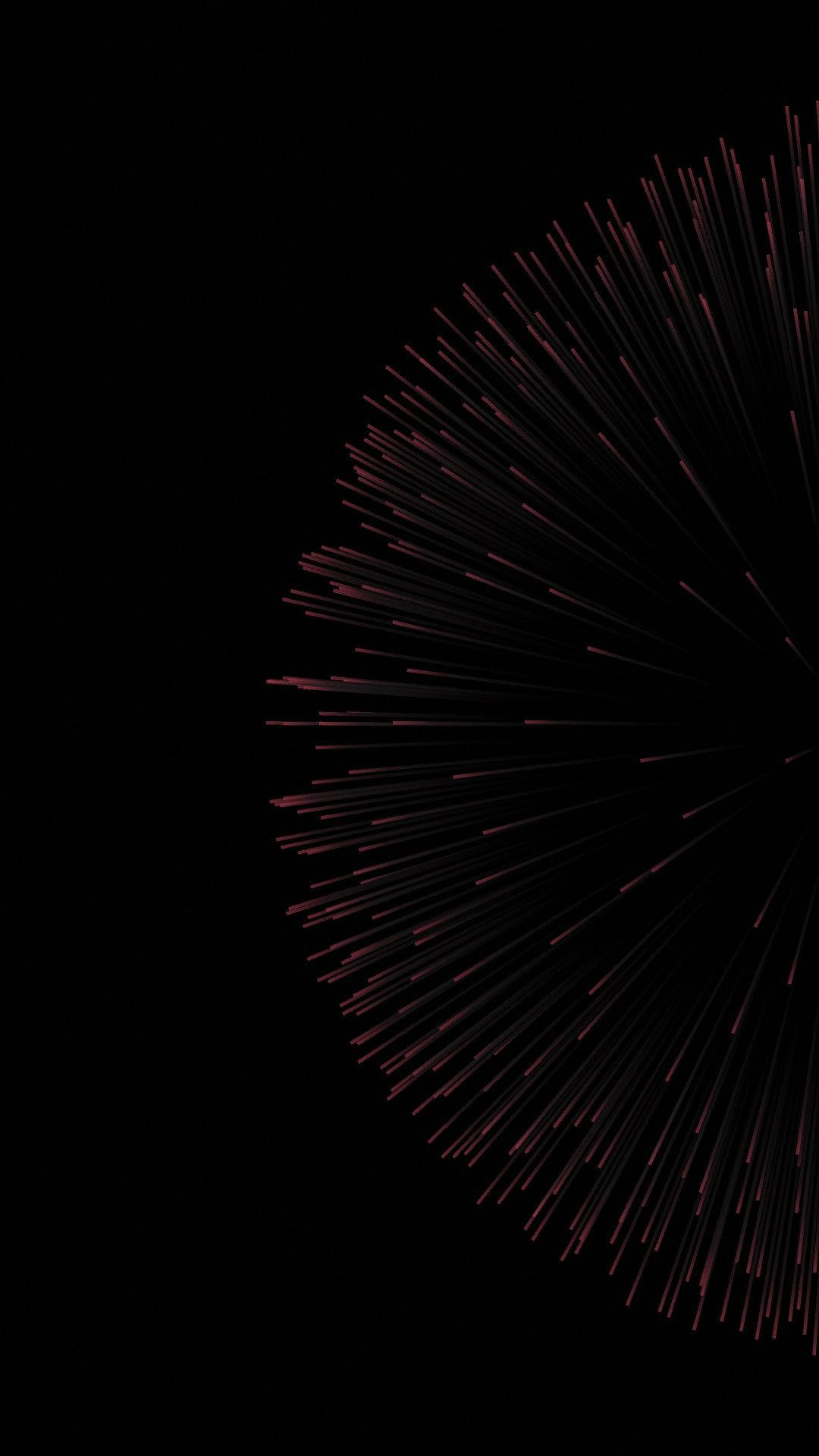 iPhone 8 Live, subtle red fireworks, glowing red lines, Full HD Phone Wallpaper