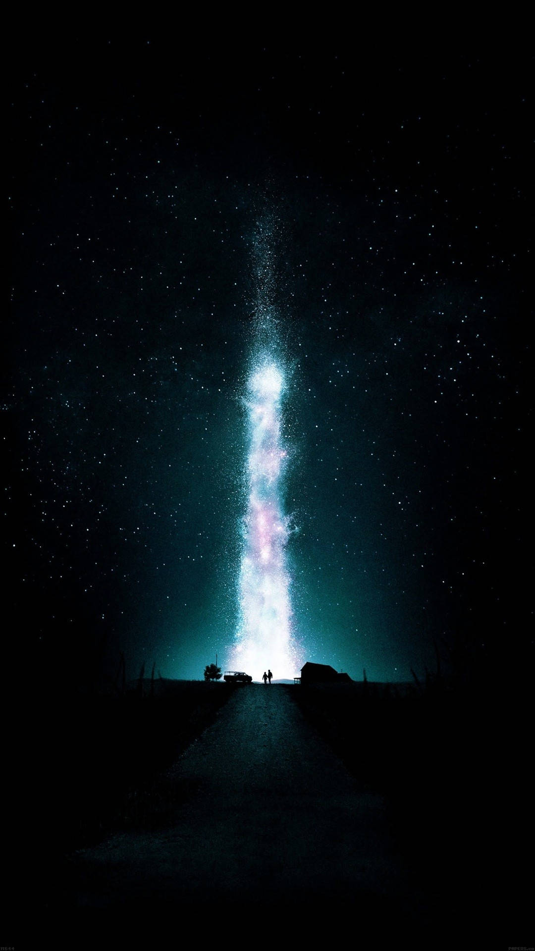 iPhone 8 Live, galaxy, starry night sky, Full HD Phone Wallpaper