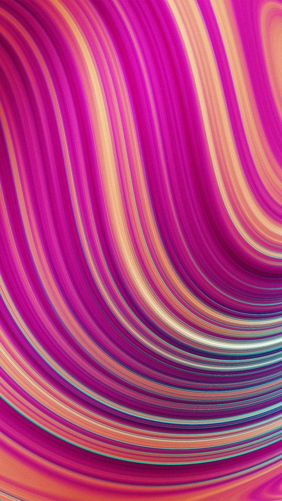 iPhone 8, red wavy lines, magenta, SD Phone Wallpaper
