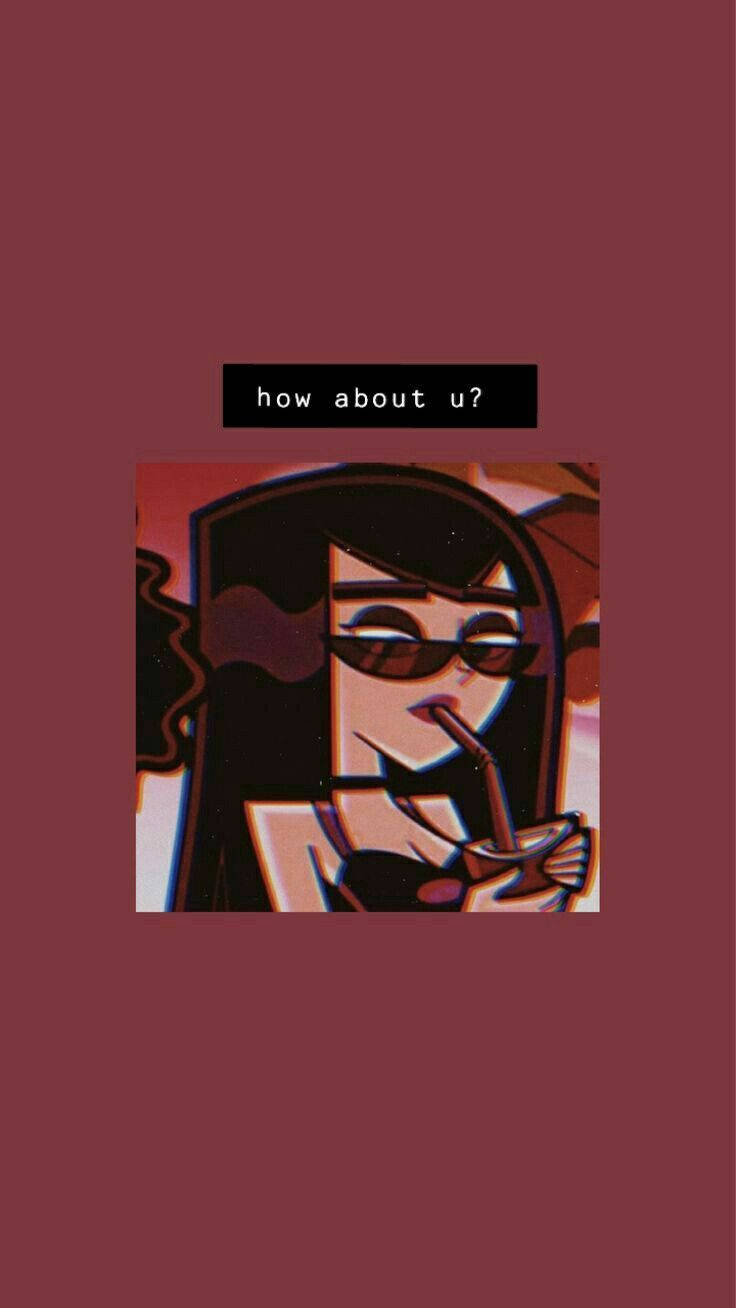 iPhone Baddie, anime girl, dark hair, HD Phone Wallpaper