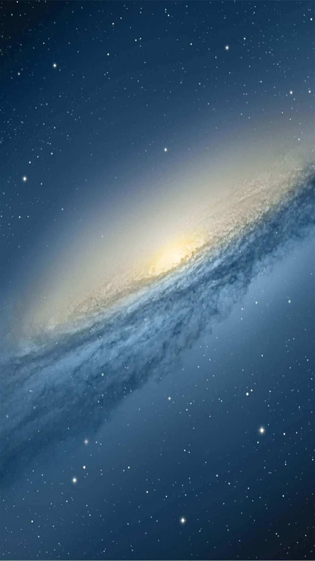 iPhone Classic, Starry Sky, spiral galaxy, Full HD Phone Wallpaper
