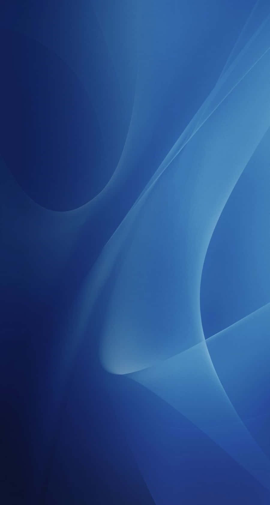 iPhone Classic, blue abstract waves, gradient lighting, HD Phone Wallpaper