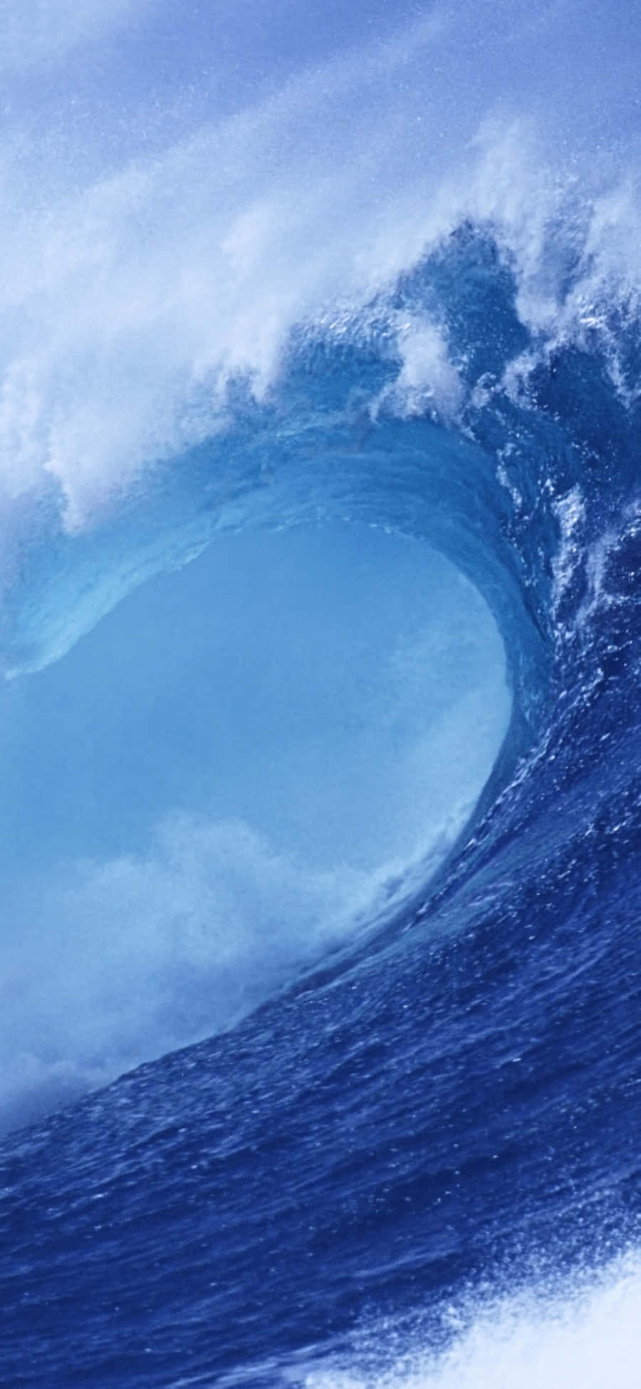 iPhone Classic, Ocean Wave, blue ocean wave, Full HD Phone Wallpaper