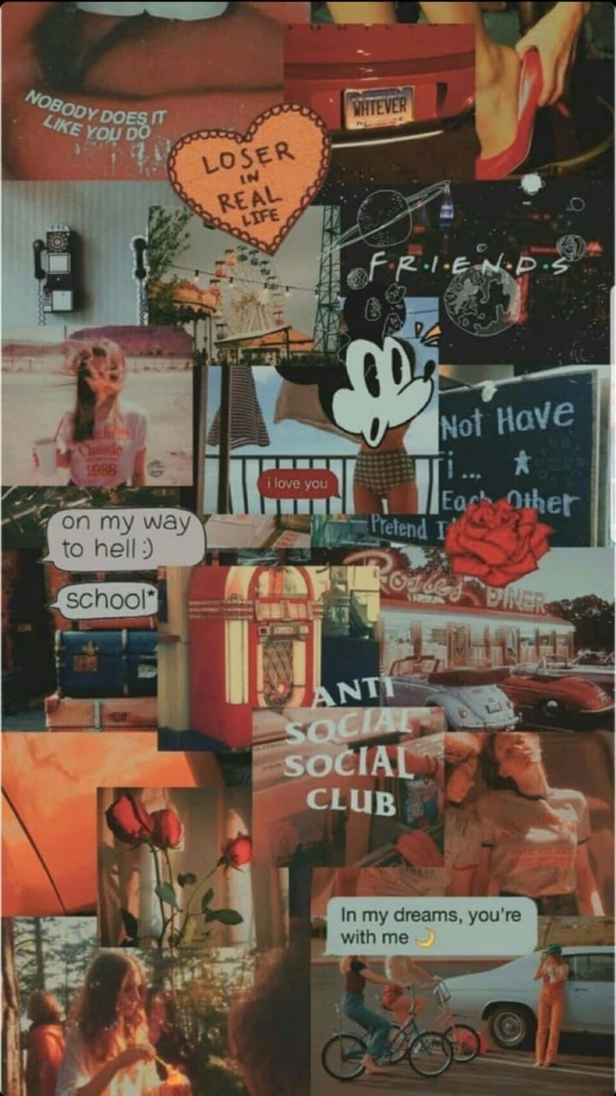 iPhone, collage, pop culture moments, HD Phone Wallpaper