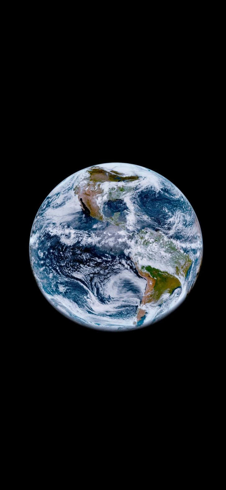 Earth, space, blue oceans, HD Phone Wallpaper