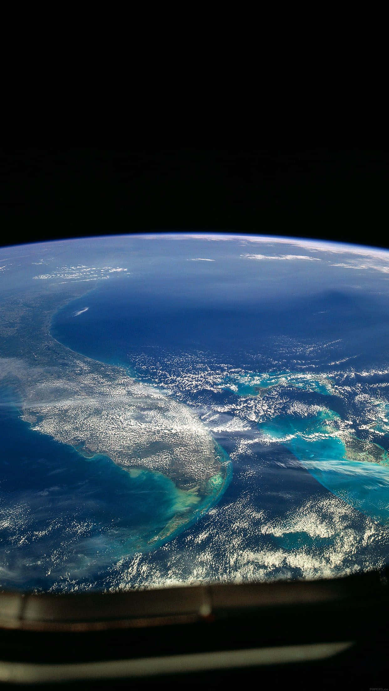 Earth, blue oceans, swirling white clouds, Full HD Phone Wallpaper