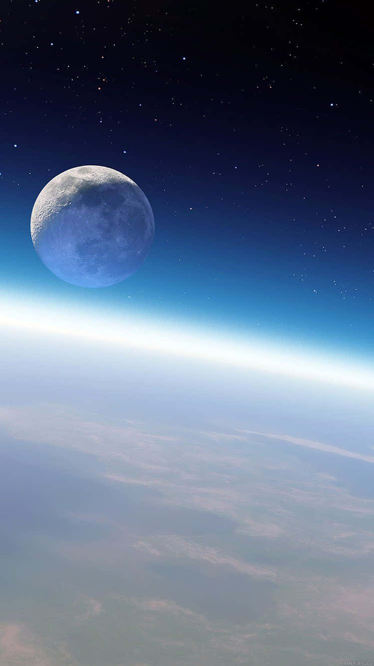 iPhone Earth, Earth, curved horizon, HD Phone Wallpaper