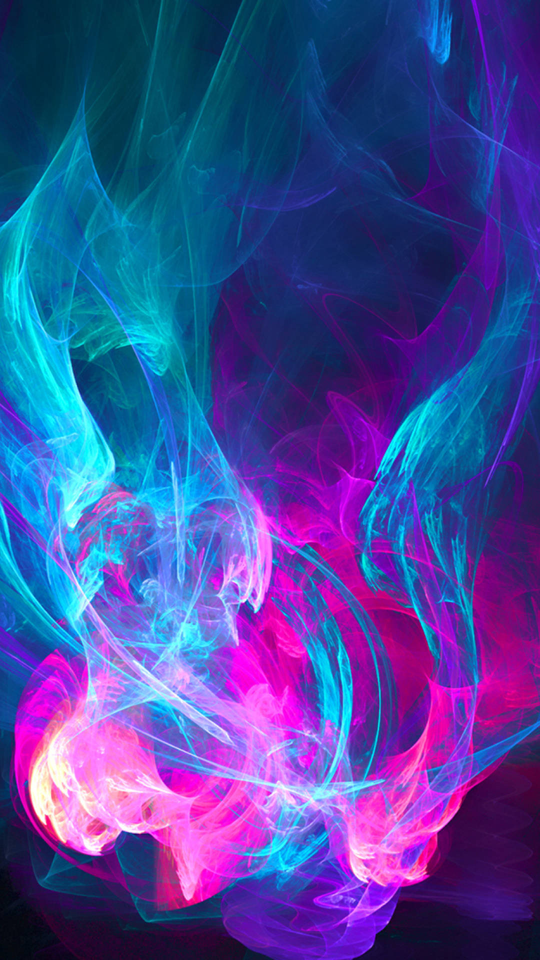 iPhone, pink, blue, Full HD Phone Wallpaper