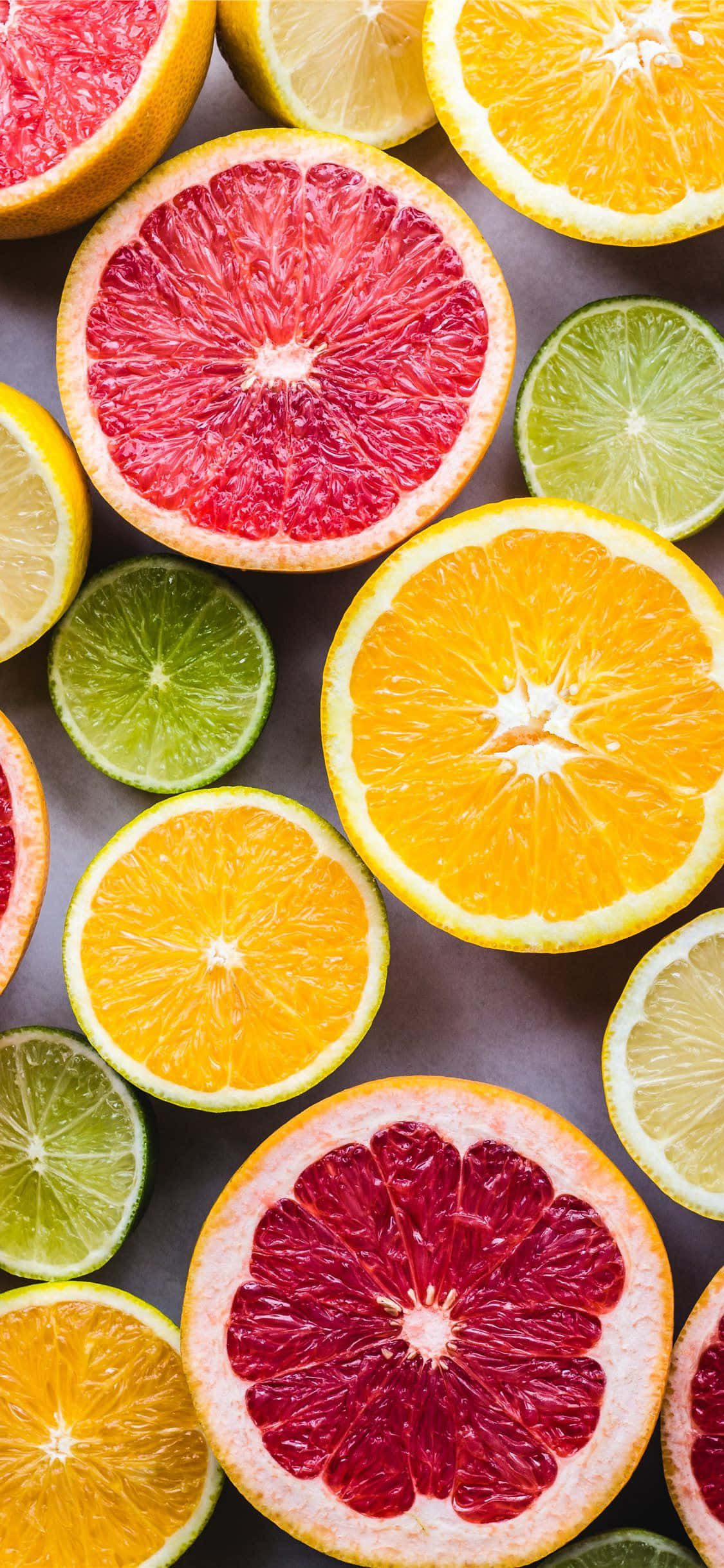 iPhone Food, citrus slices, grapefruit, Full HD Phone Wallpaper