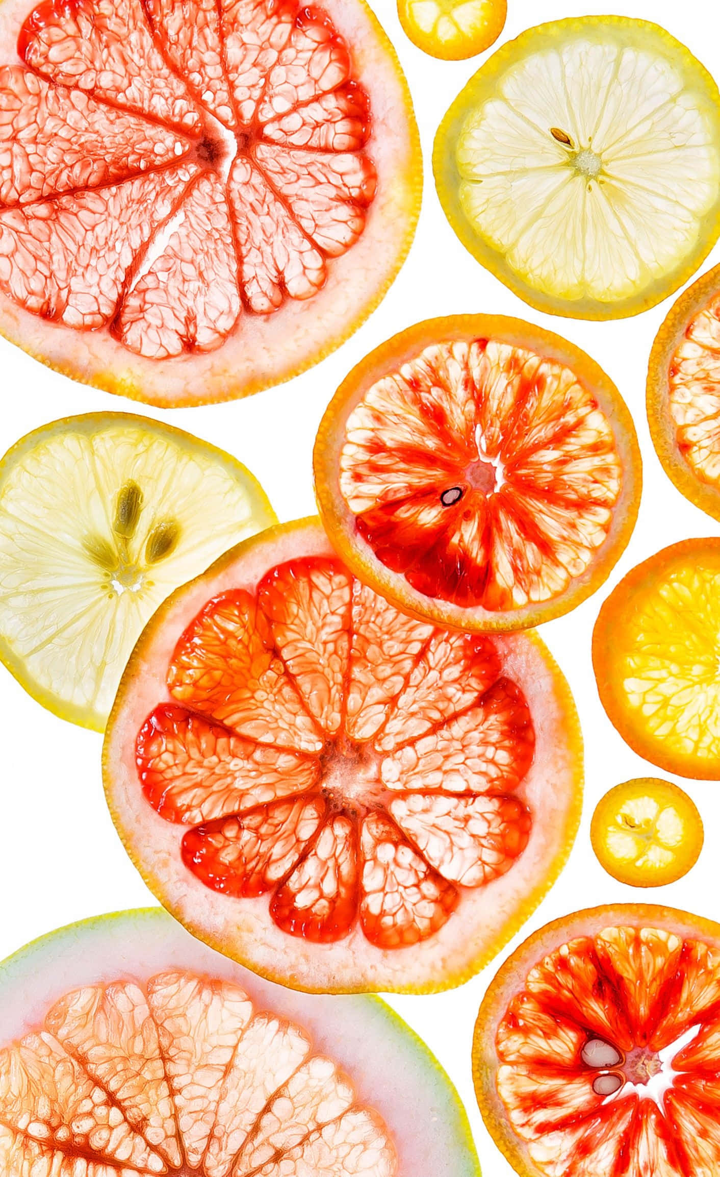 iPhone Food, citrus fruits, grapefruit, Full HD Phone Wallpaper