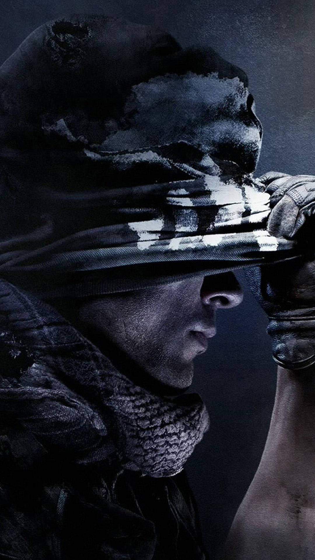 iPhone Gaming, side profile, hooded figure, Full HD Phone Wallpaper