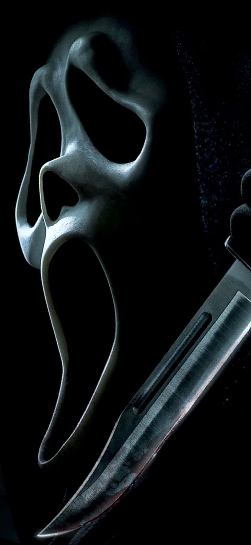 Ghostface, knife, mask, HD Phone Wallpaper