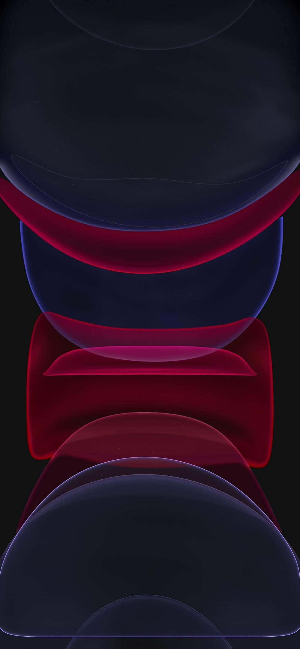 iPhone 11, deep red, navy blue, Full HD Phone Wallpaper