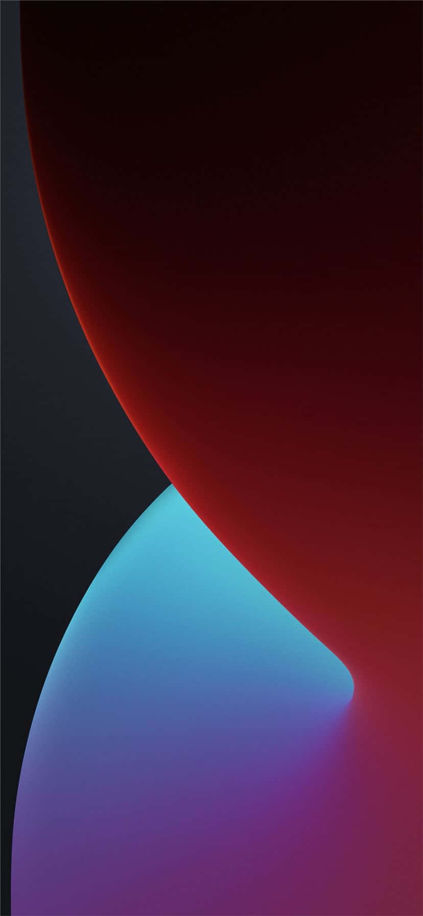 iPhone 11, red, blue, HD Phone Wallpaper