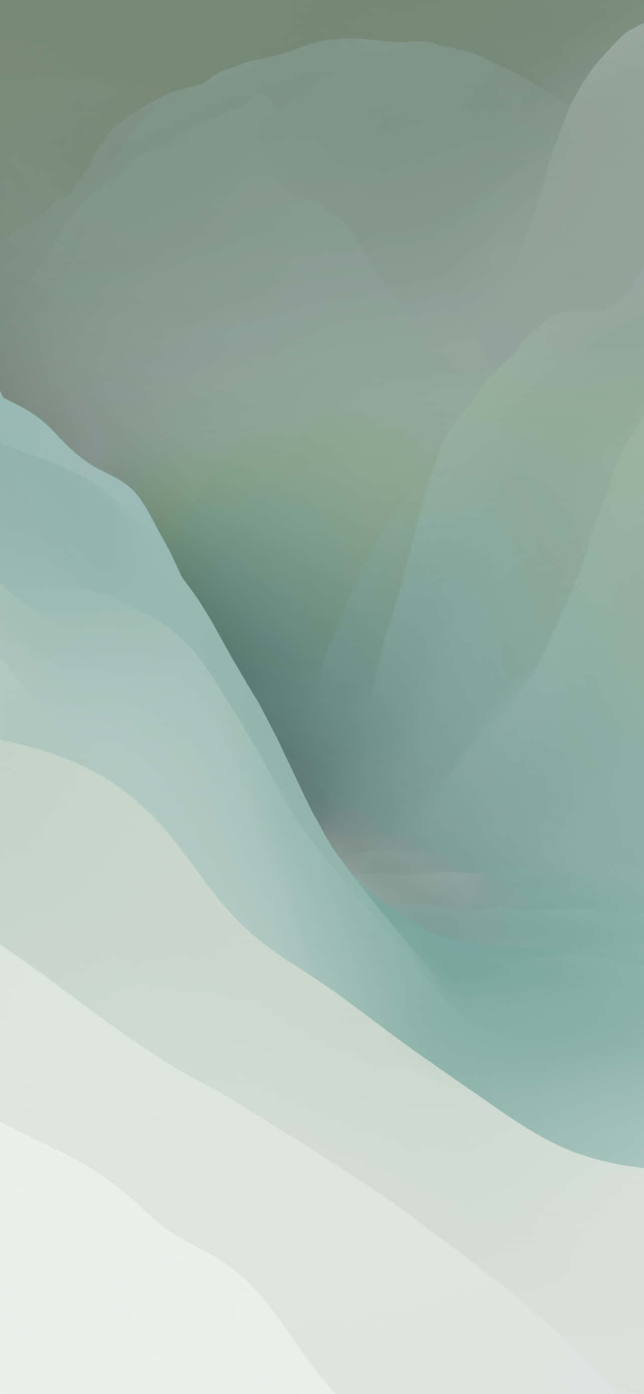 iPhone, green, blue, 2K Phone Wallpaper