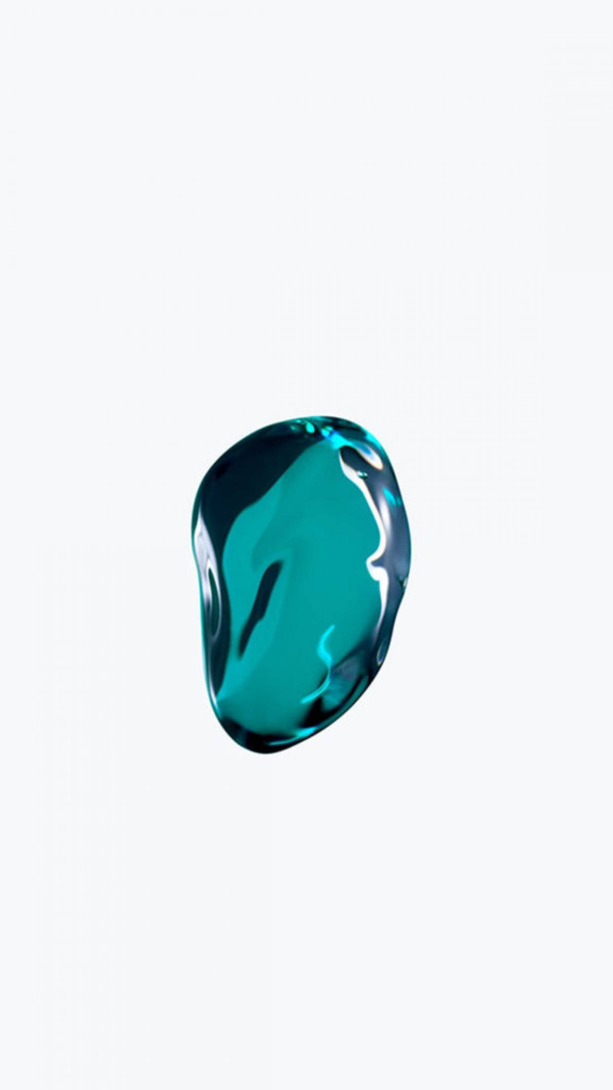 iPhone Live, teal, glossy, Full HD Phone Wallpaper