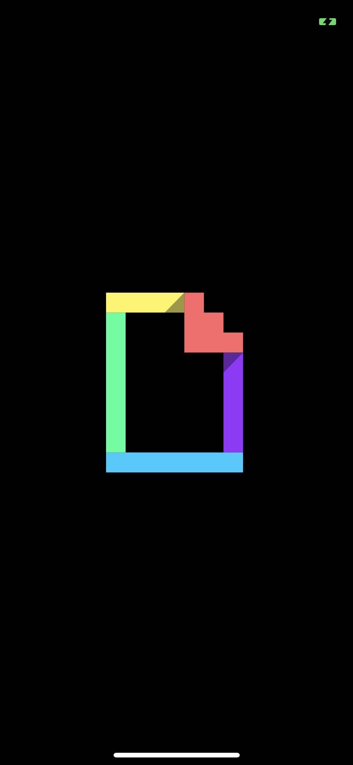 iPhone Live, pixelated, colorful square frame, Full HD Phone Wallpaper