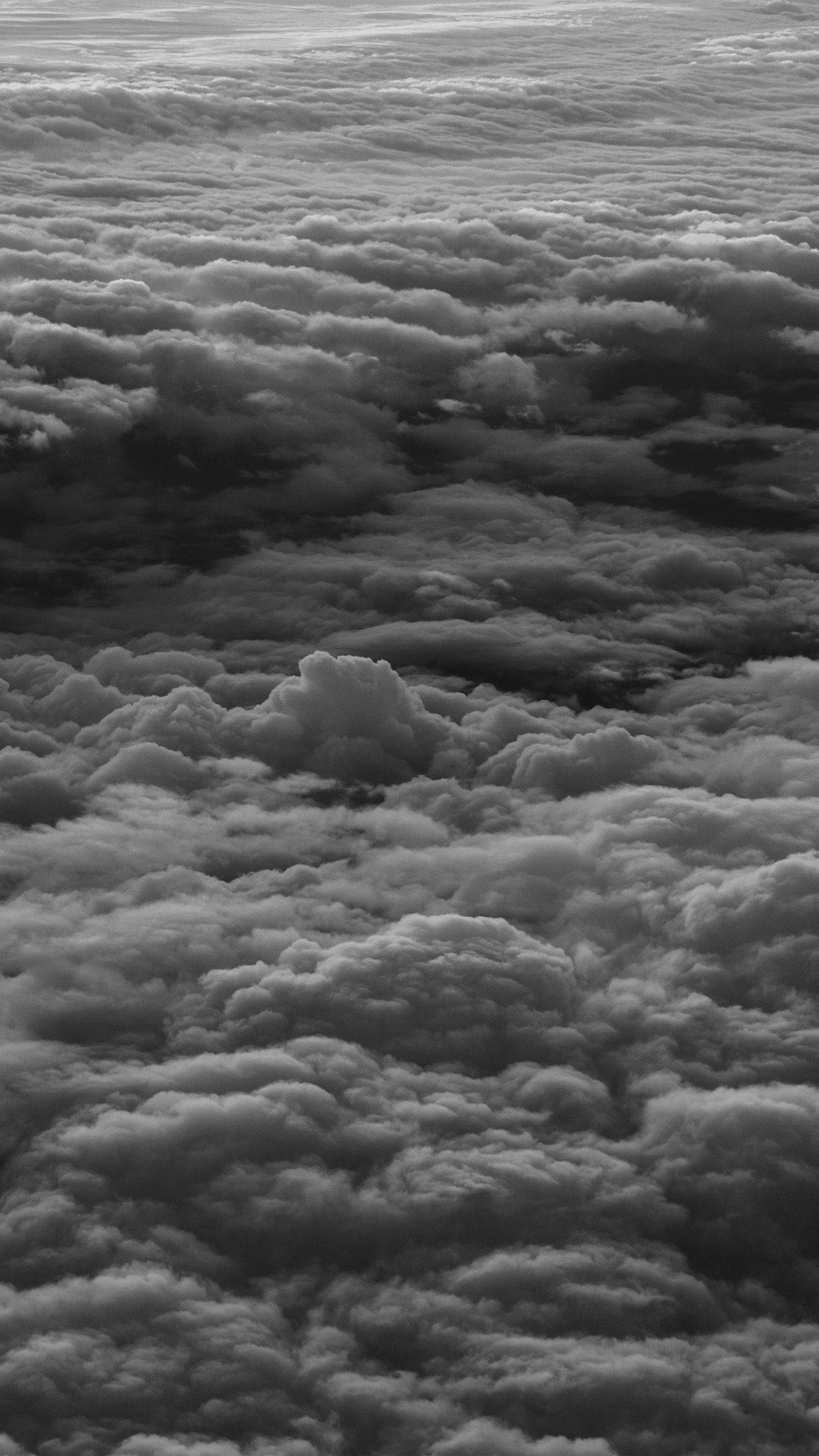iPhone, black and white, aerial view, Full HD Phone Wallpaper