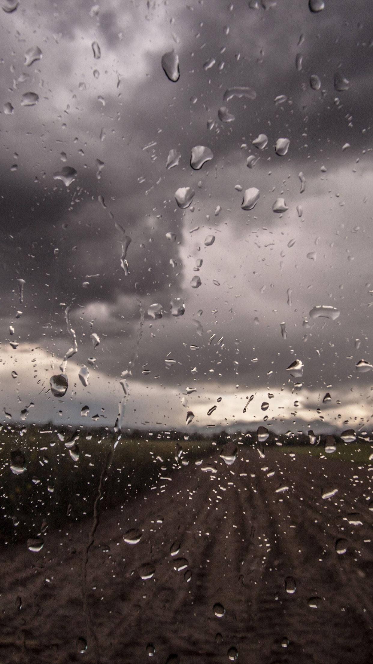 iPhone, Rain, car window, Full HD Phone Wallpaper