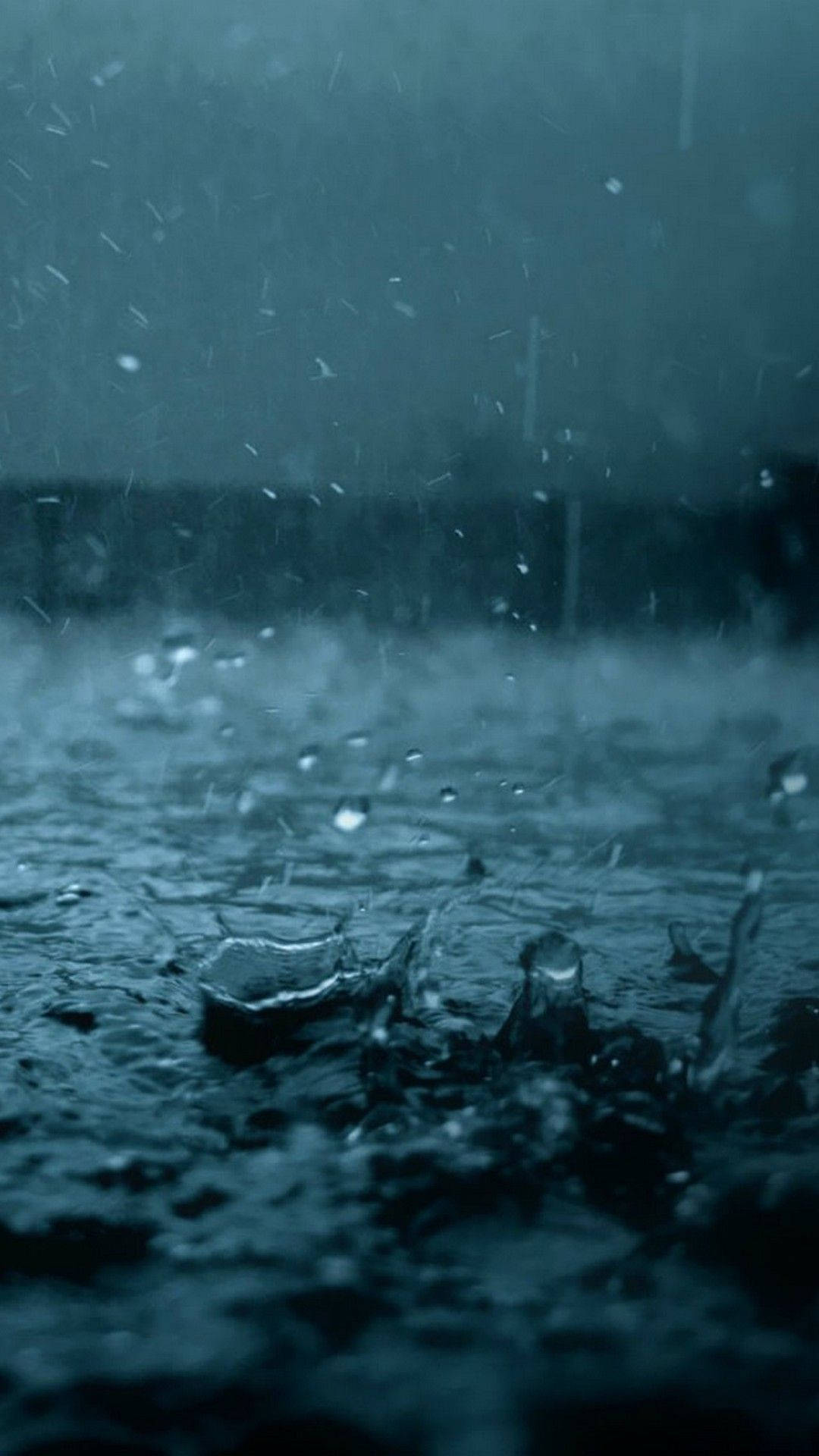 iPhone, rain, raindrops, Full HD Phone Wallpaper