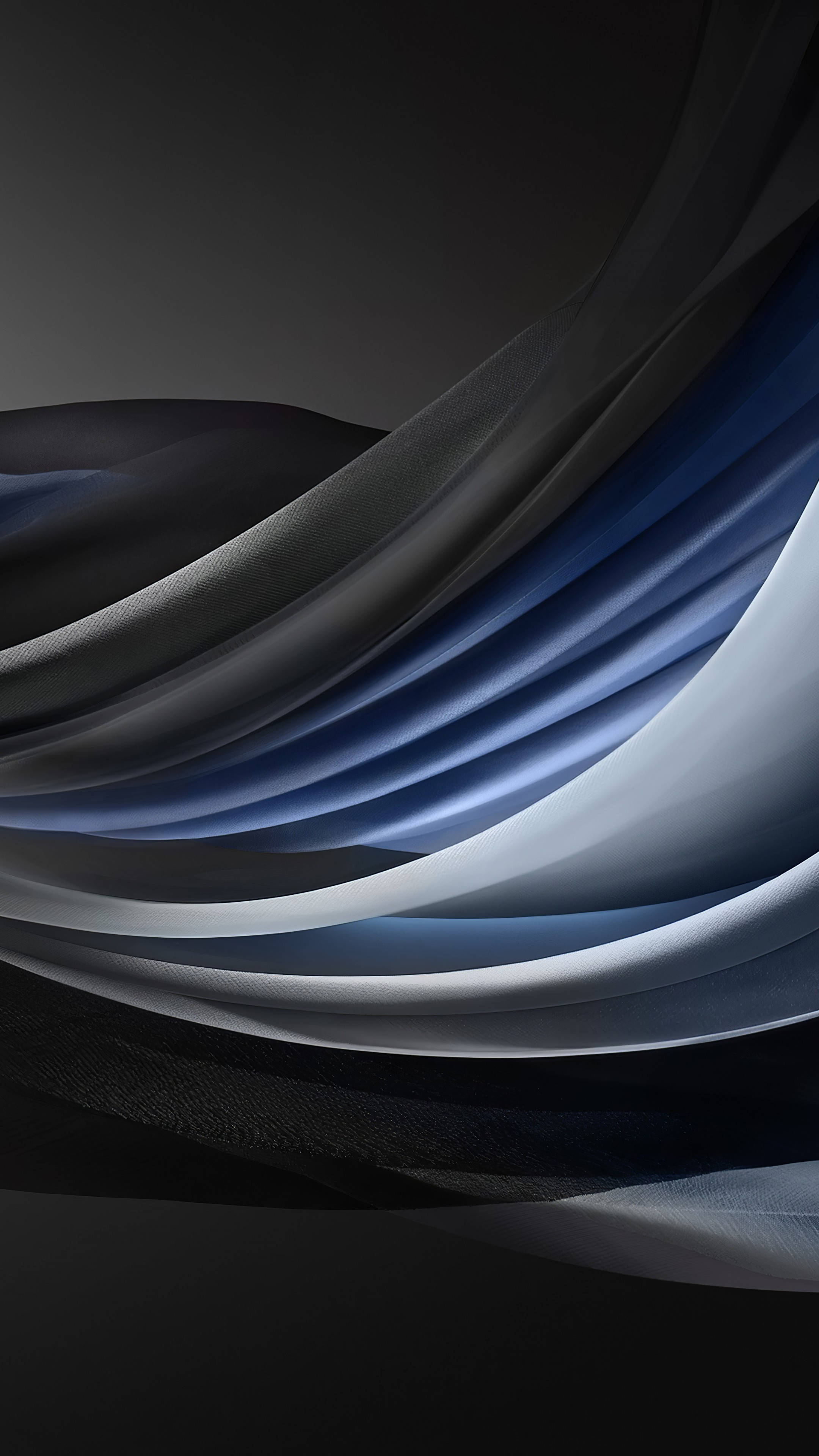 iPhone SE 2020, dark gray, cool blue, 4K Phone Wallpaper