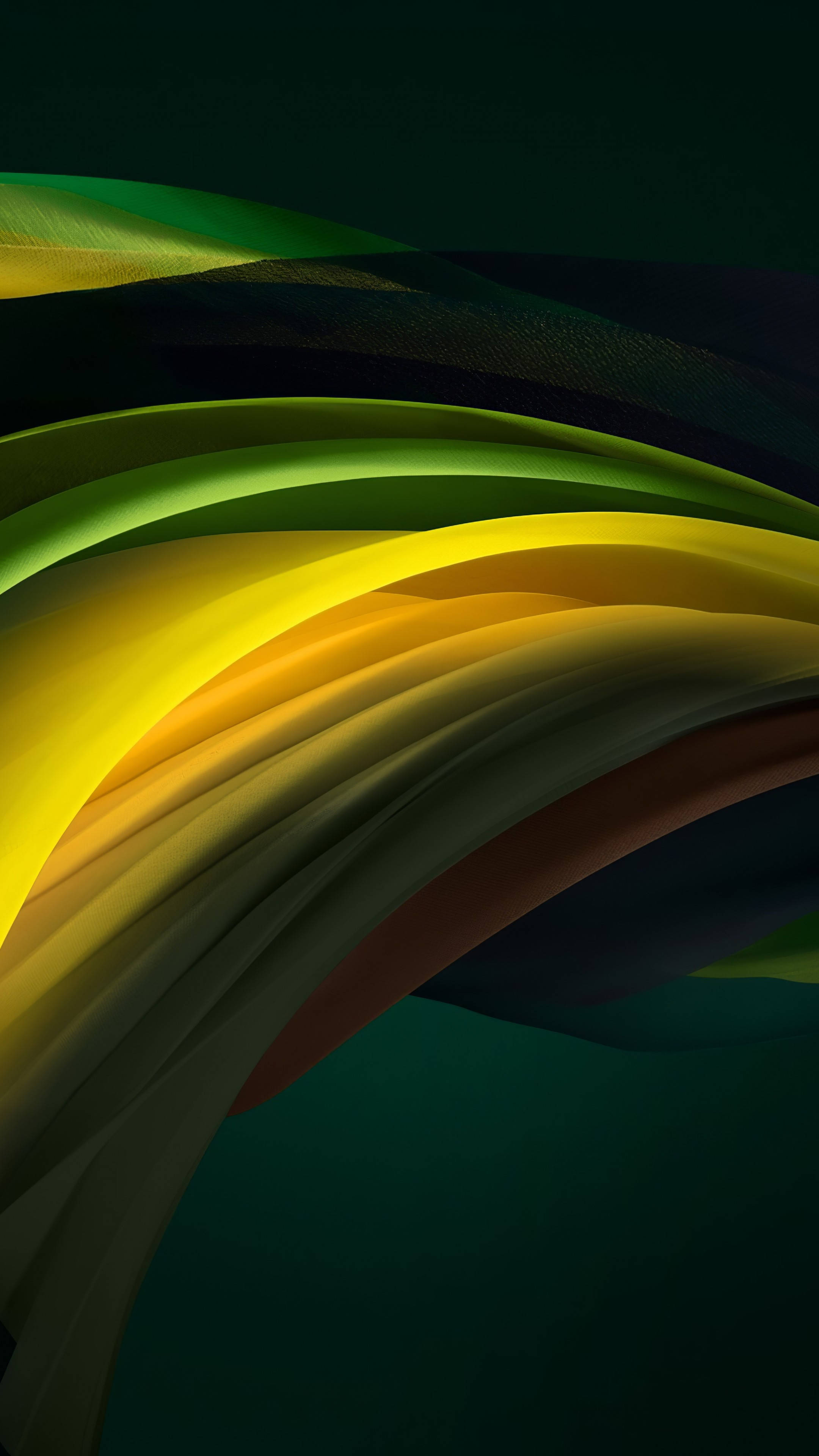 iPhone SE 2020, yellow, green, 4K Phone Wallpaper