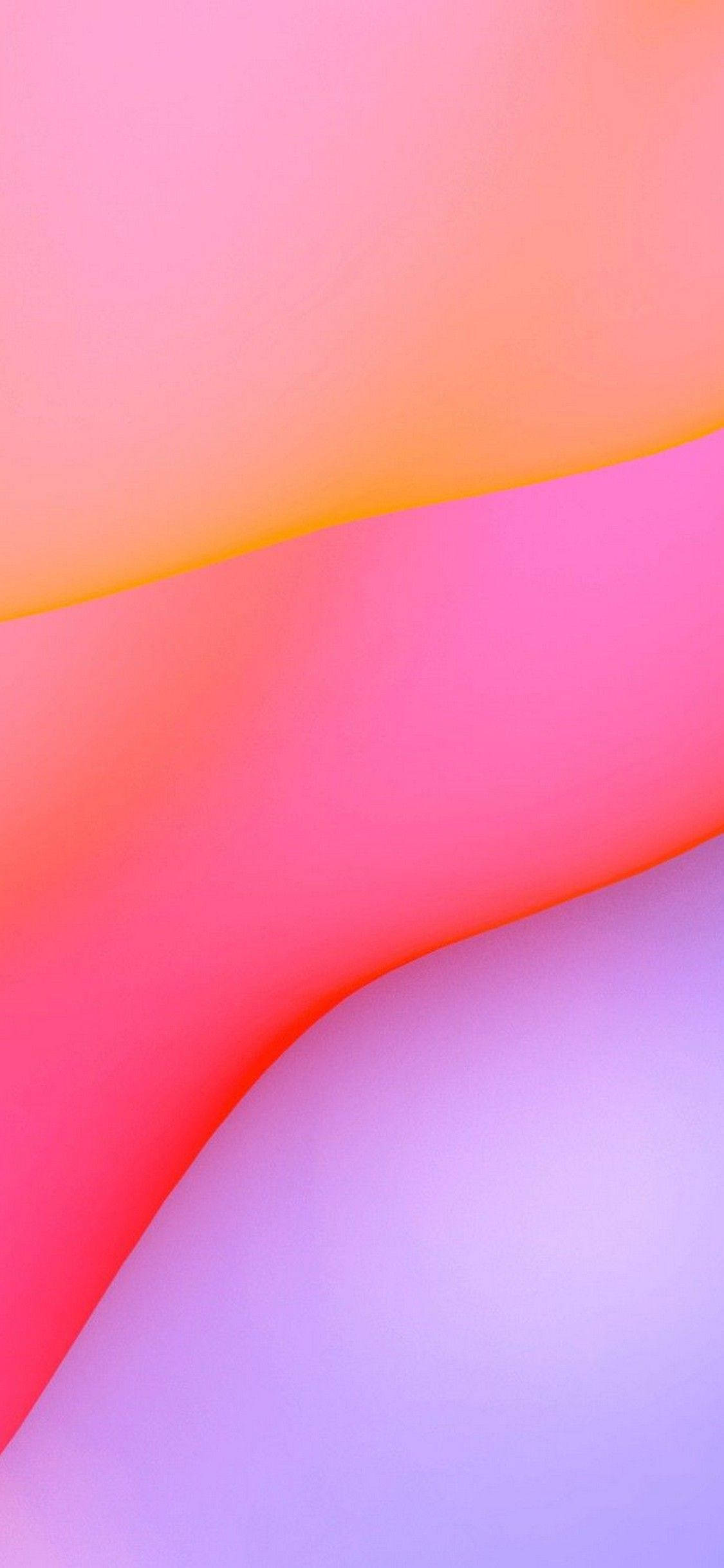 iPhone SE 2020, pastel, vibrant gradient waves, Full HD Phone Wallpaper