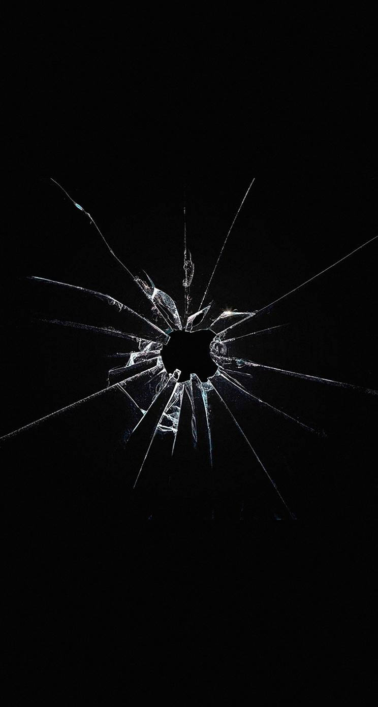 iPhone Se, broken glass, shattered glass pane, HD Phone Wallpaper