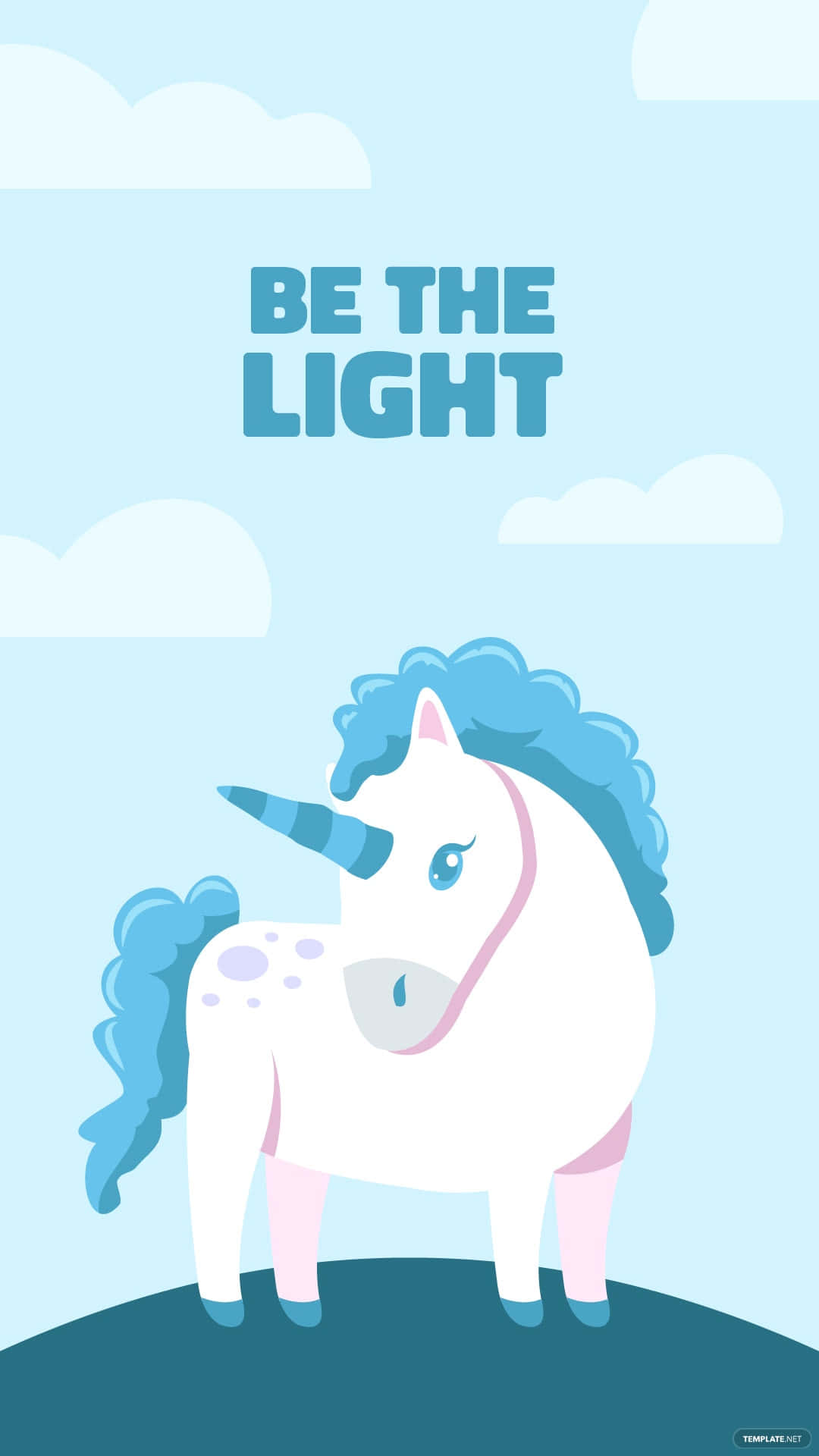 iPhone, teal, unicorn, Full HD Phone Wallpaper