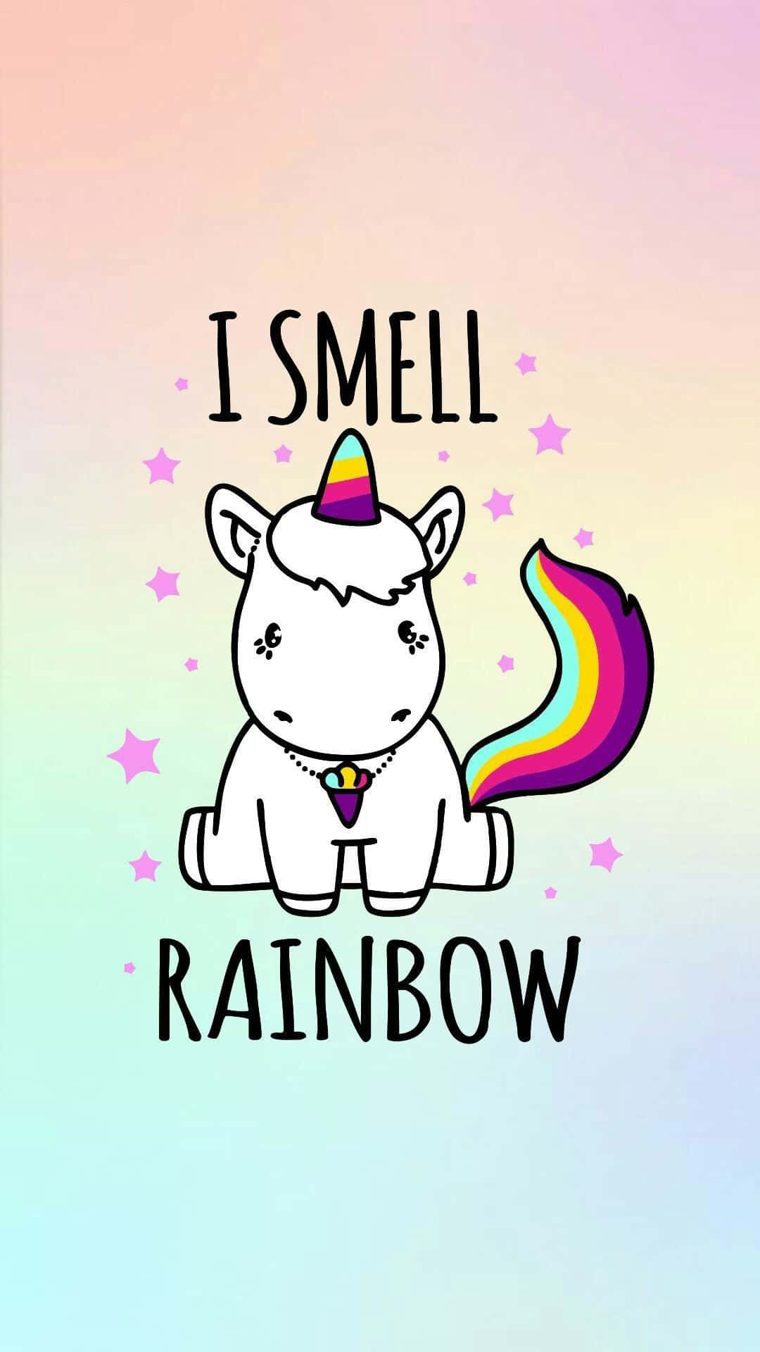 iPhone Unicorn, rainbow horn, rainbow tail, Full HD Phone Wallpaper
