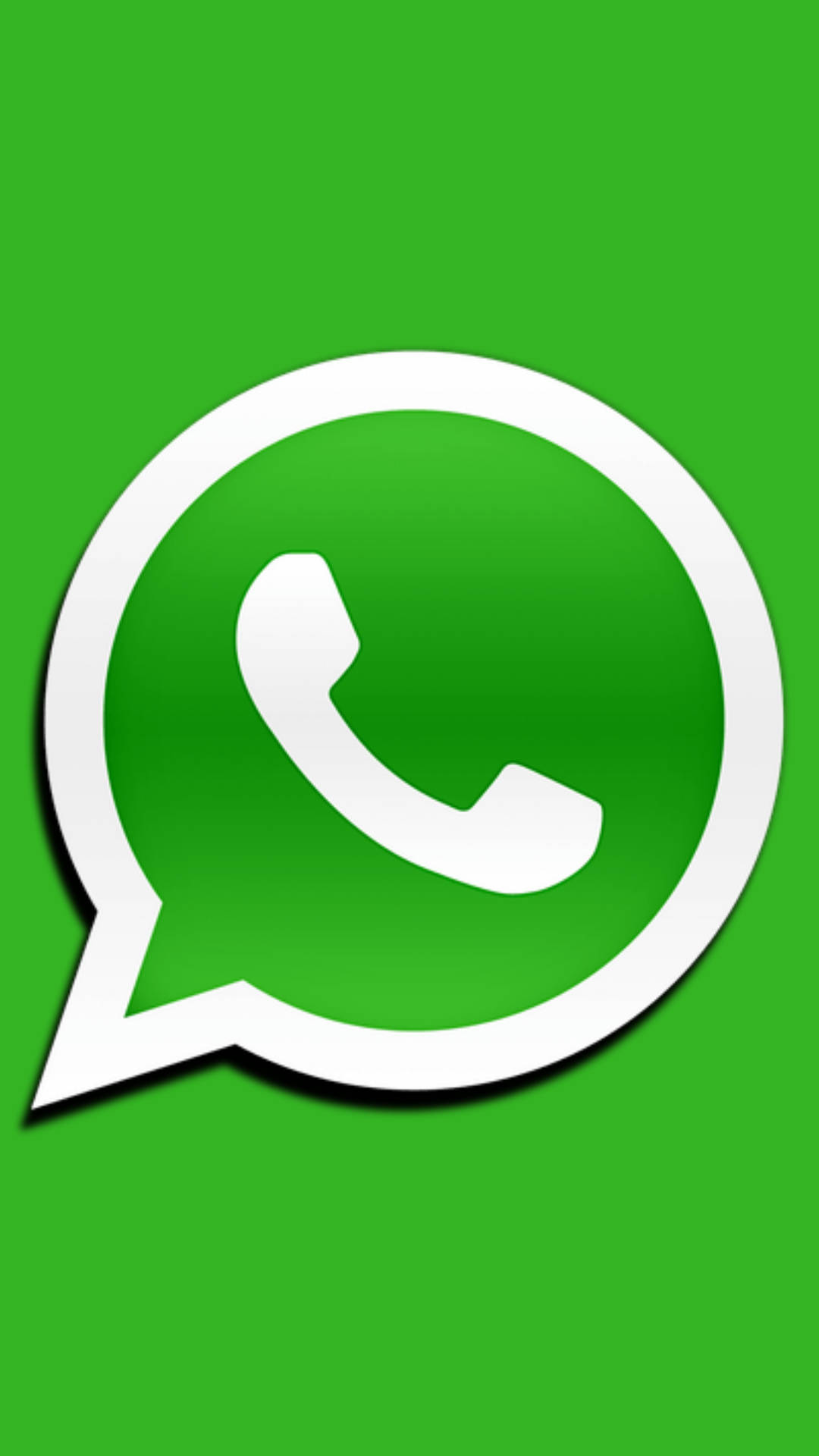 WhatsApp, green, white, Full HD Phone Wallpaper