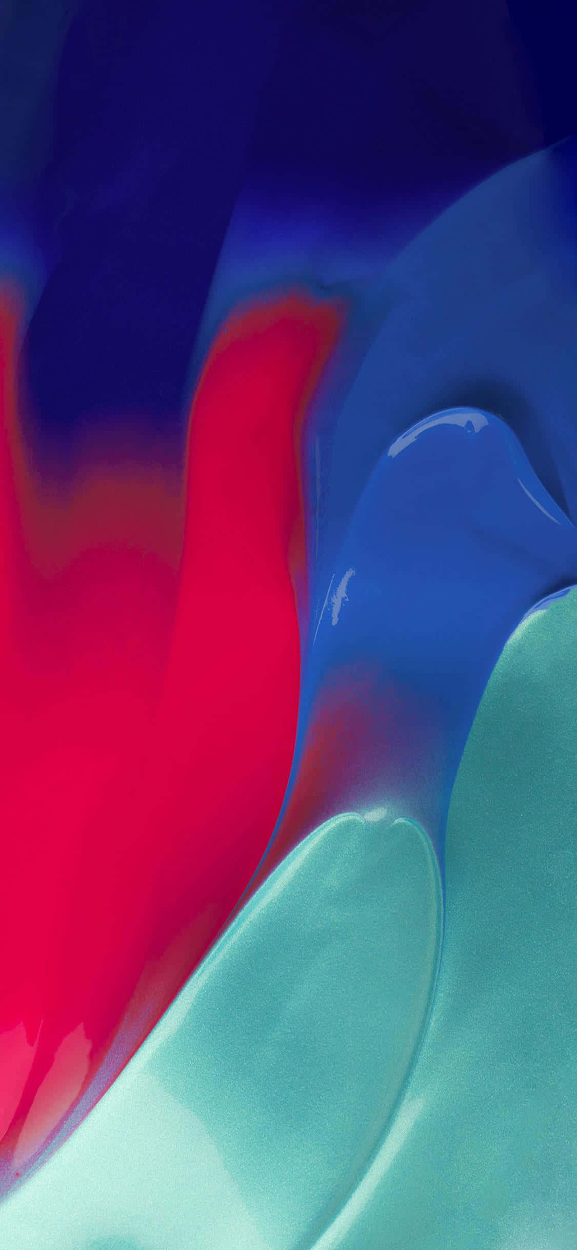 iPhone X, abstract, oil paint, Full HD Phone Wallpaper