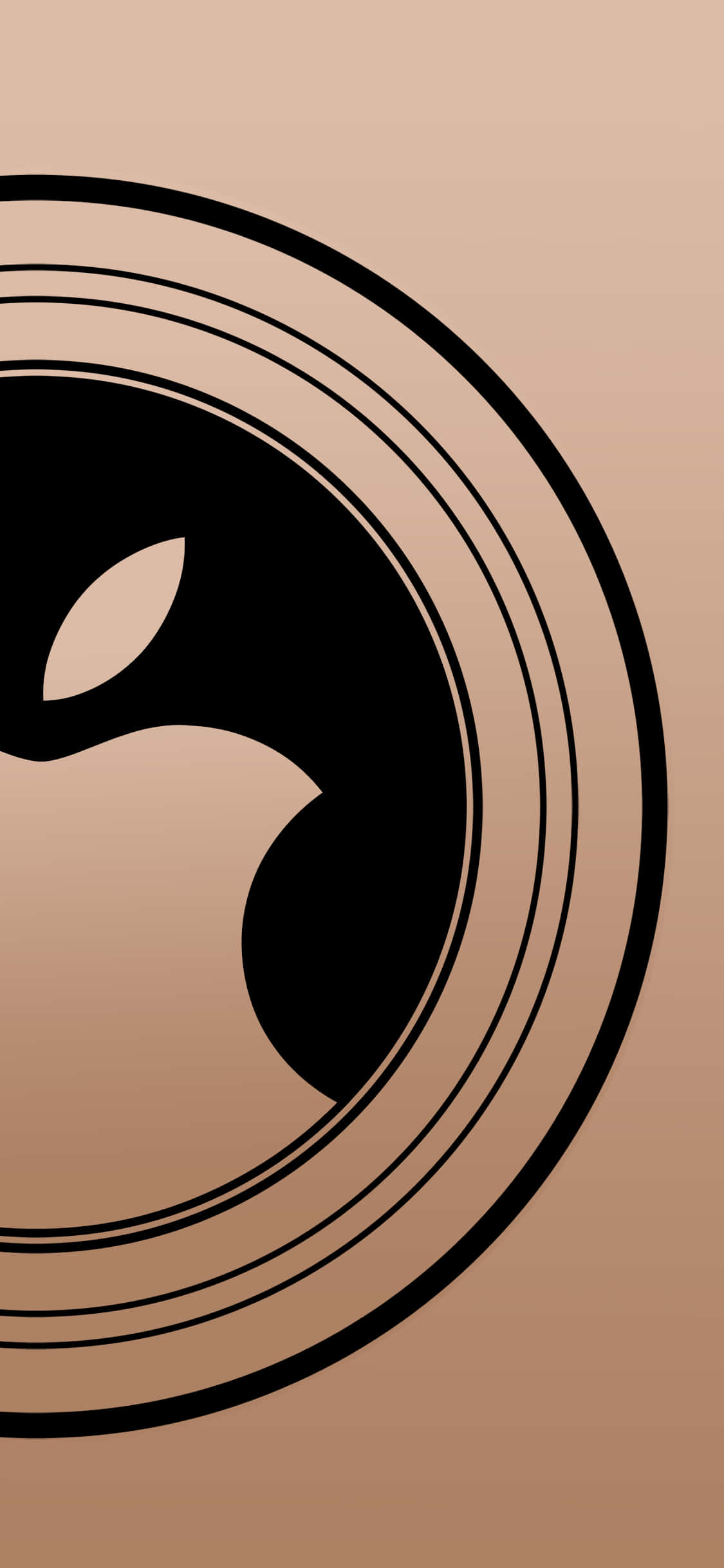 iPhone X, Apple Logo, black, Full HD Phone Wallpaper
