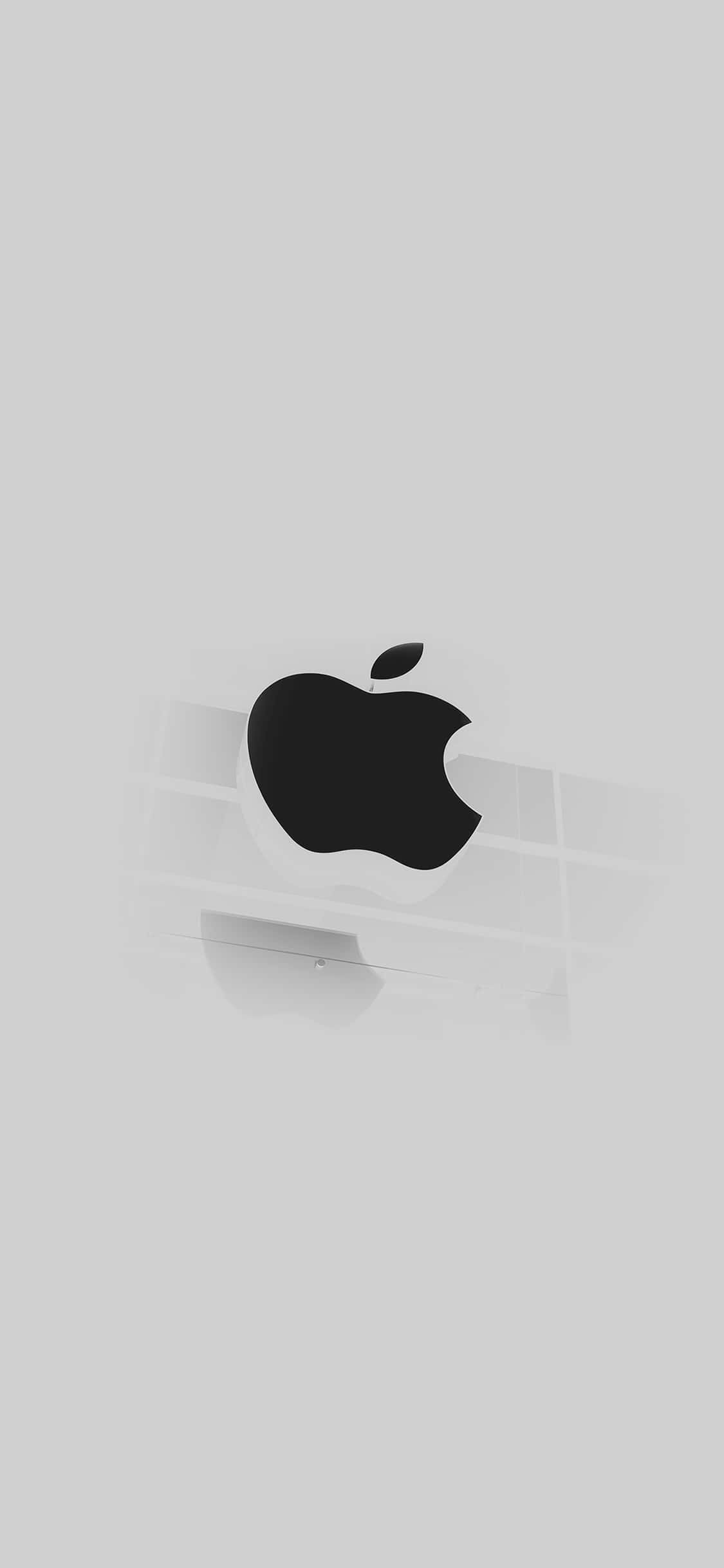 iPhone X, Apple Logo, black, Full HD Phone Wallpaper