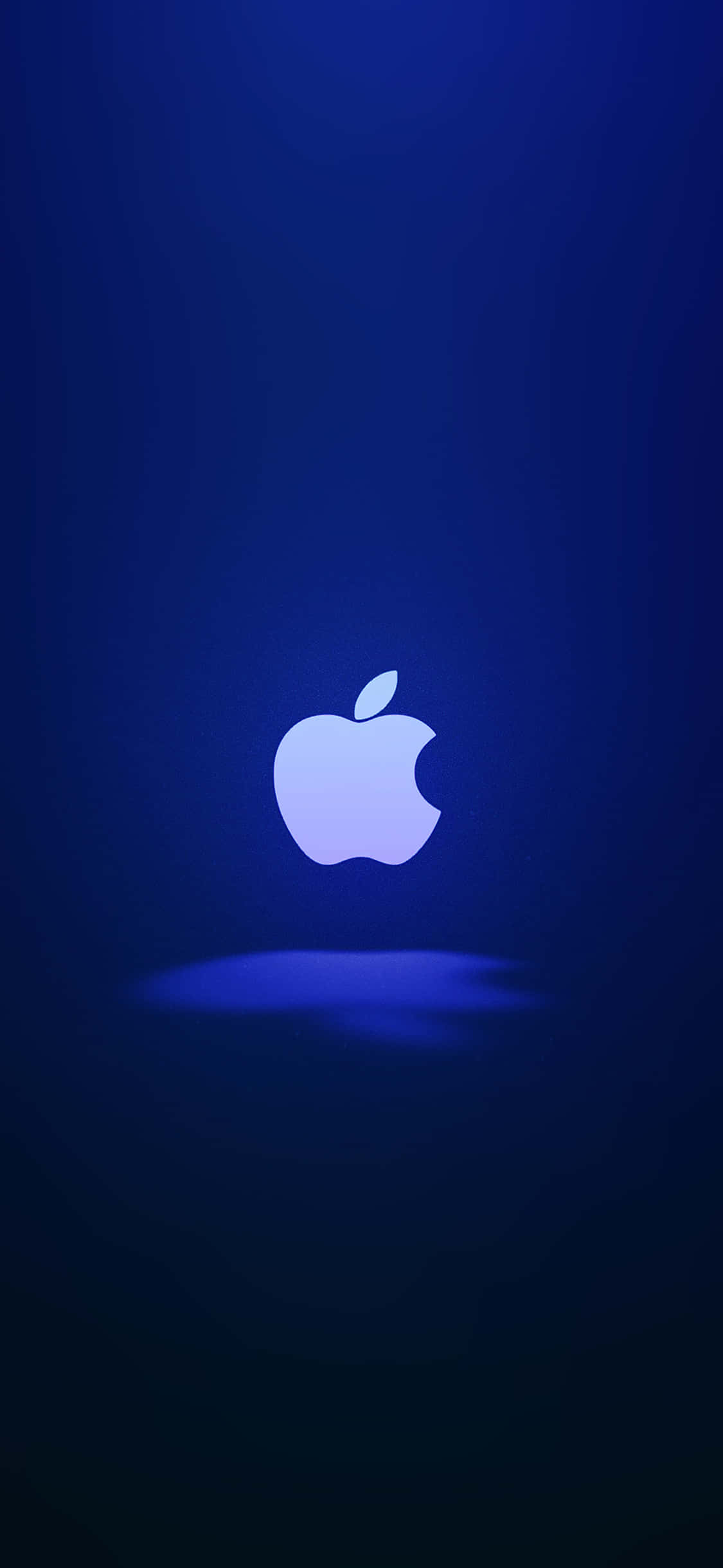 iPhone X, Apple Logo, glowing white, Full HD Phone Wallpaper