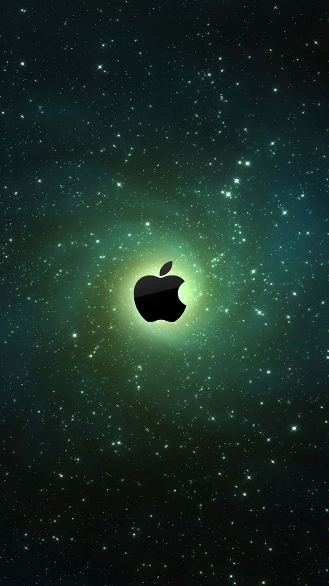 iPhone X, Apple logo, glowing, Full HD Phone Wallpaper