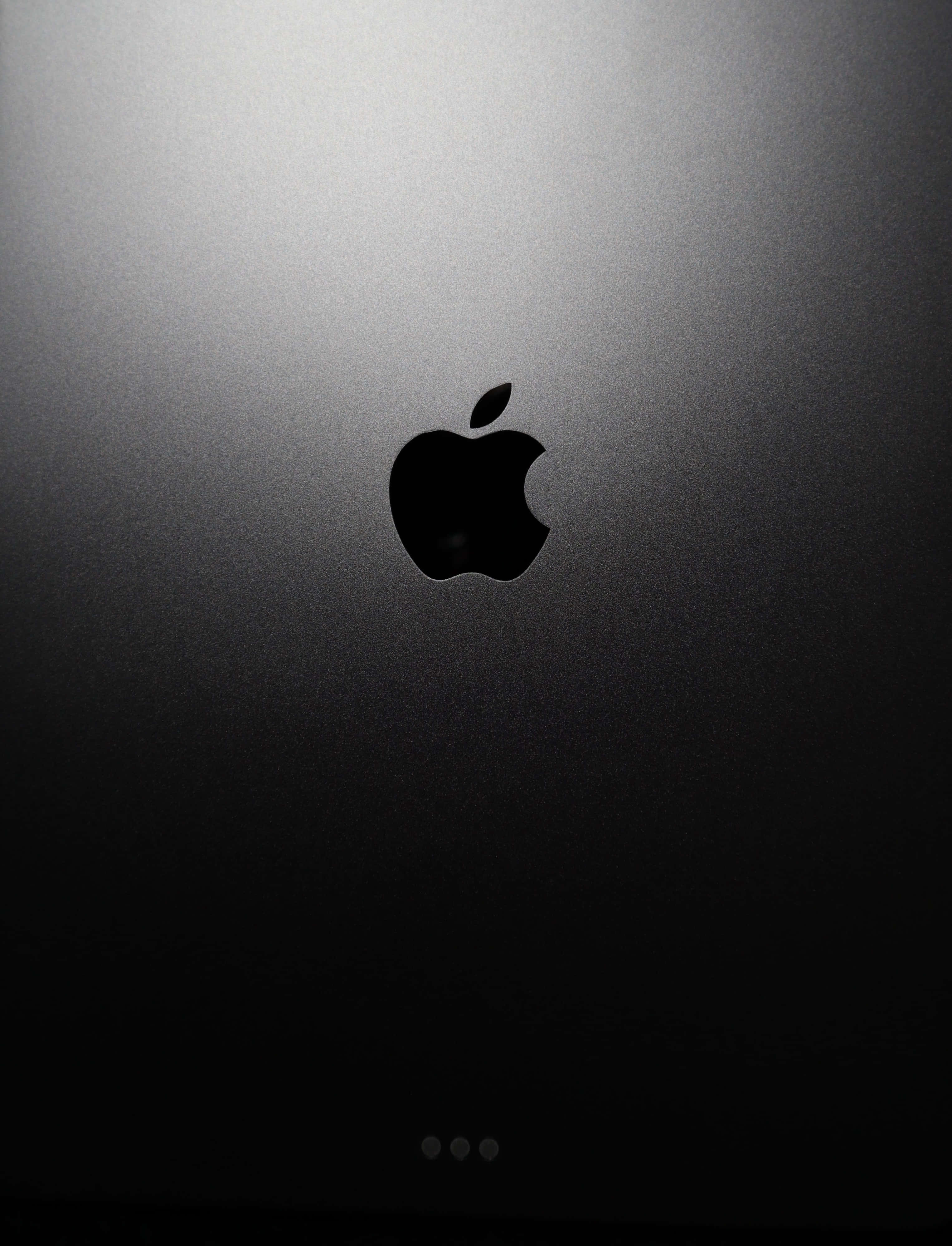 iPhone X, Apple Logo, black, 4K Phone Wallpaper