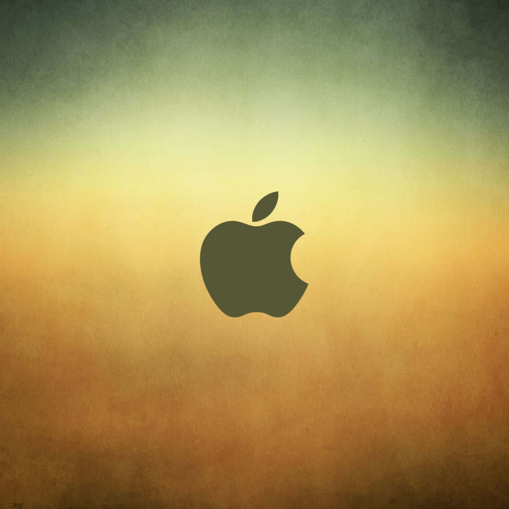 Apple Logo, gradient background, warm gradient, Full HD Desktop Wallpaper