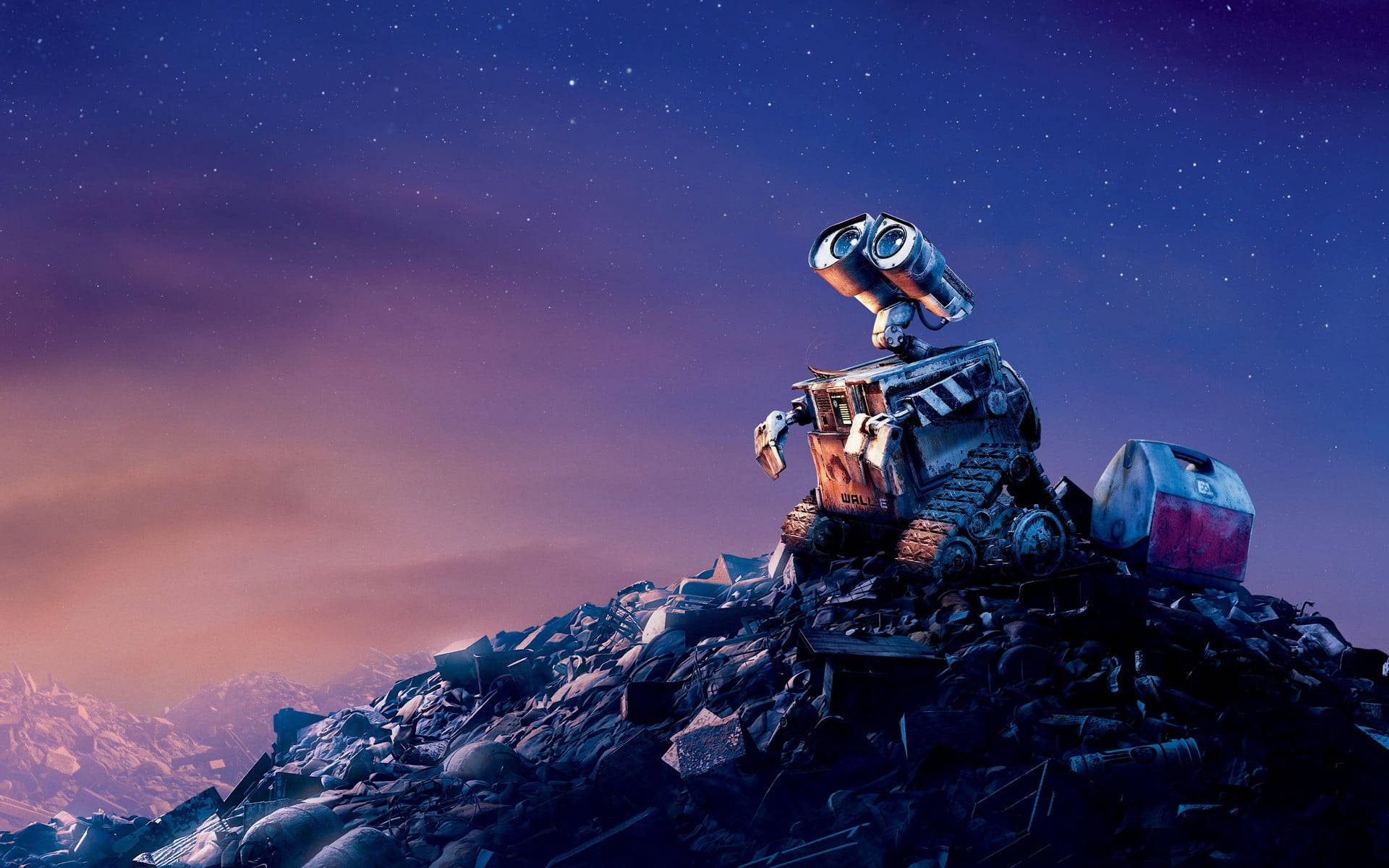 WALL-E, iPhone X, cartoon, Full HD Desktop Wallpaper