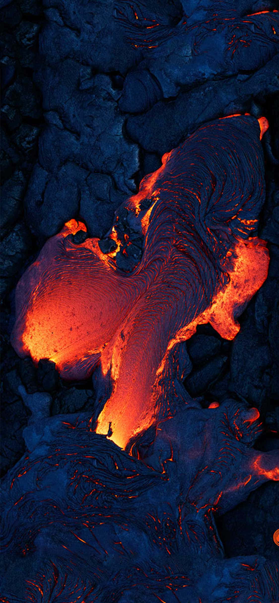 iPhone X OLED, orange, black, Full HD Phone Wallpaper