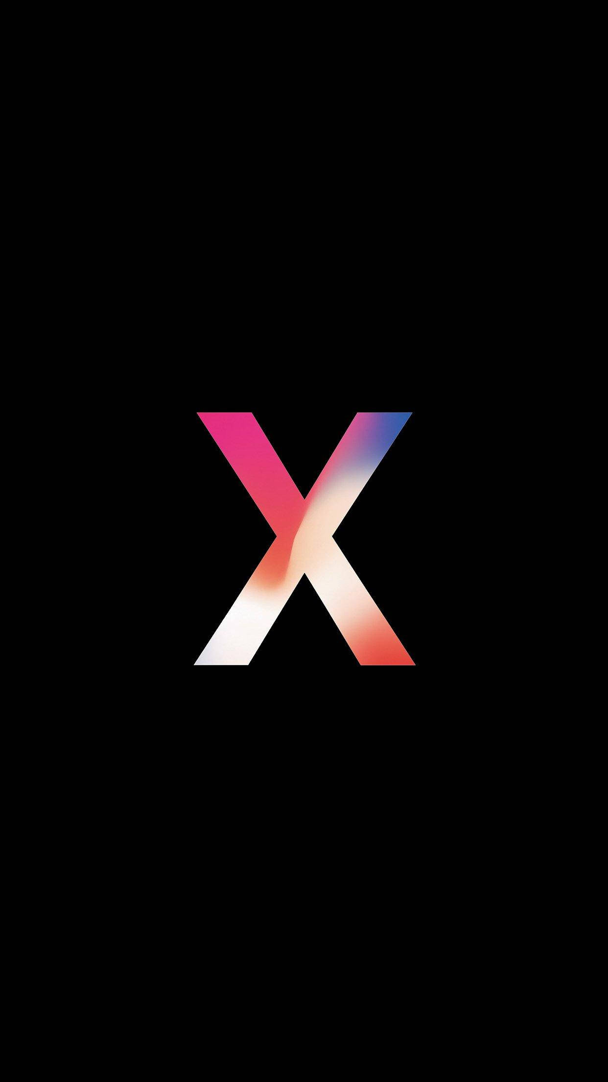 iPhone X Original, pink, blue, Full HD Phone Wallpaper