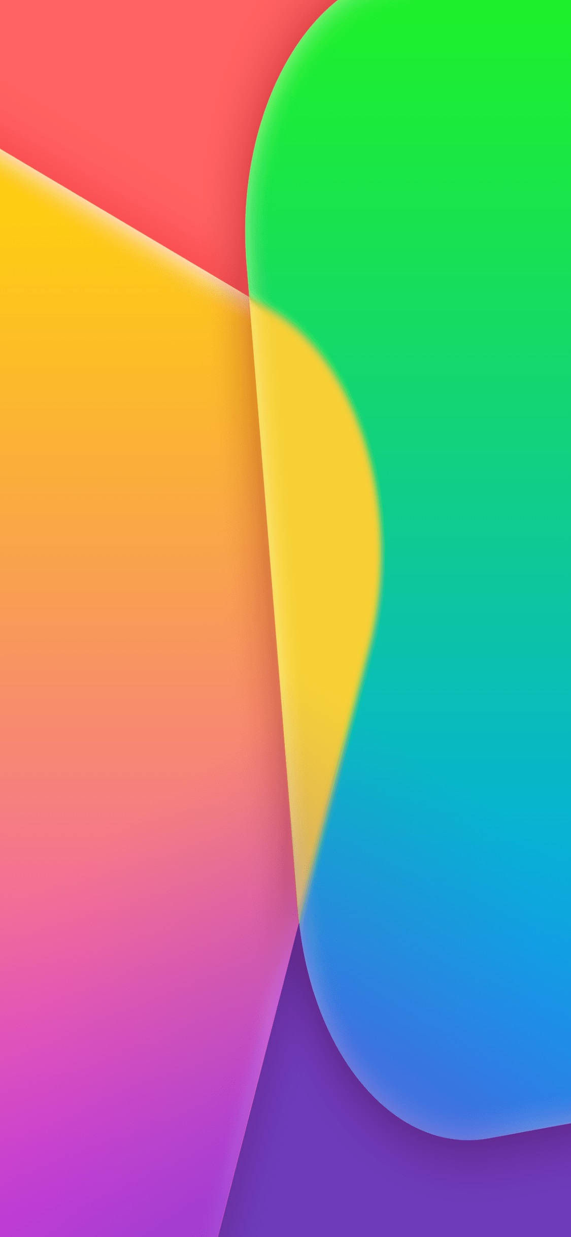 iPhone X Original, pink, yellow, Full HD Phone Wallpaper